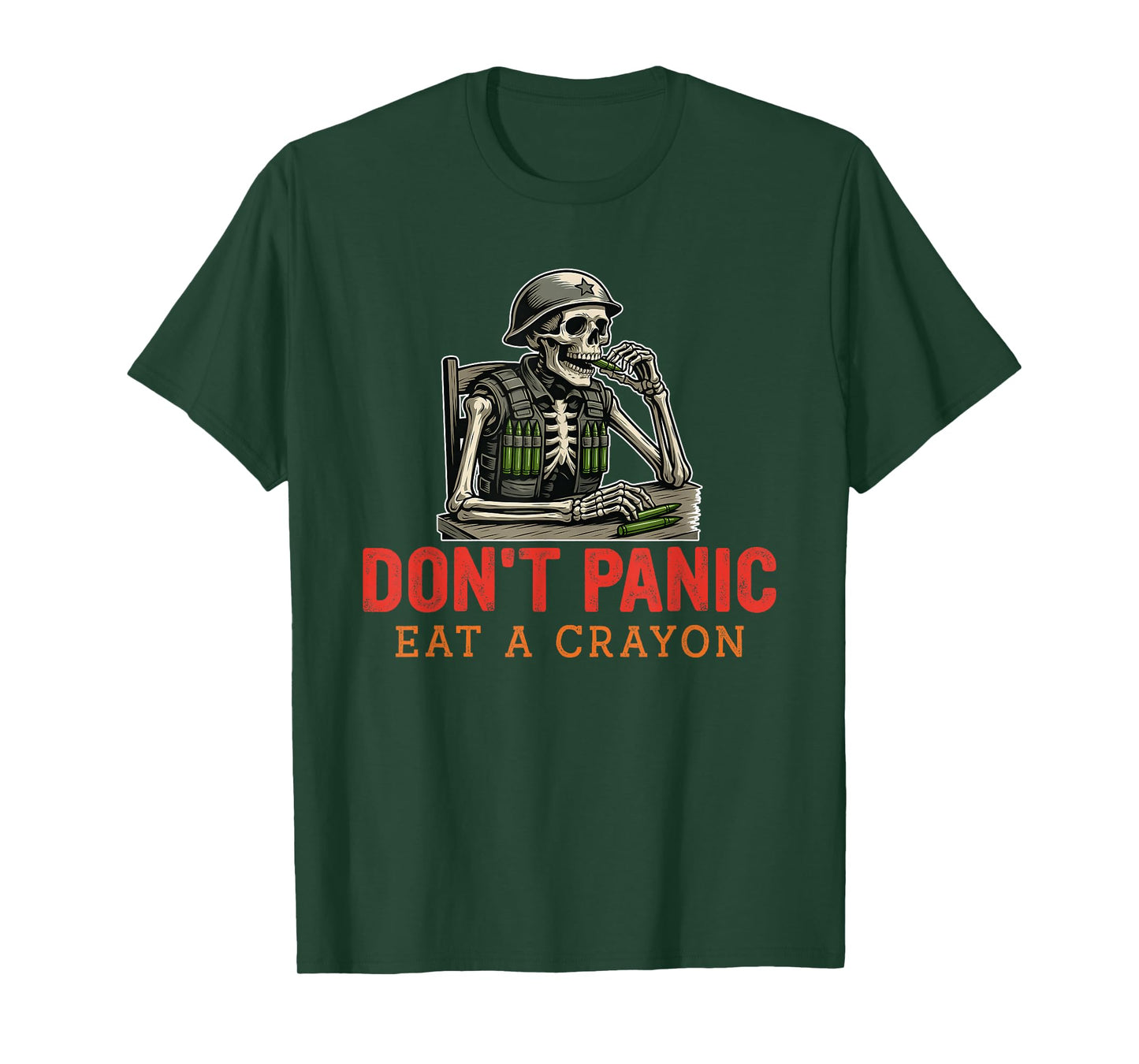 Don't Panic Eat A Crayon T-Shirt
