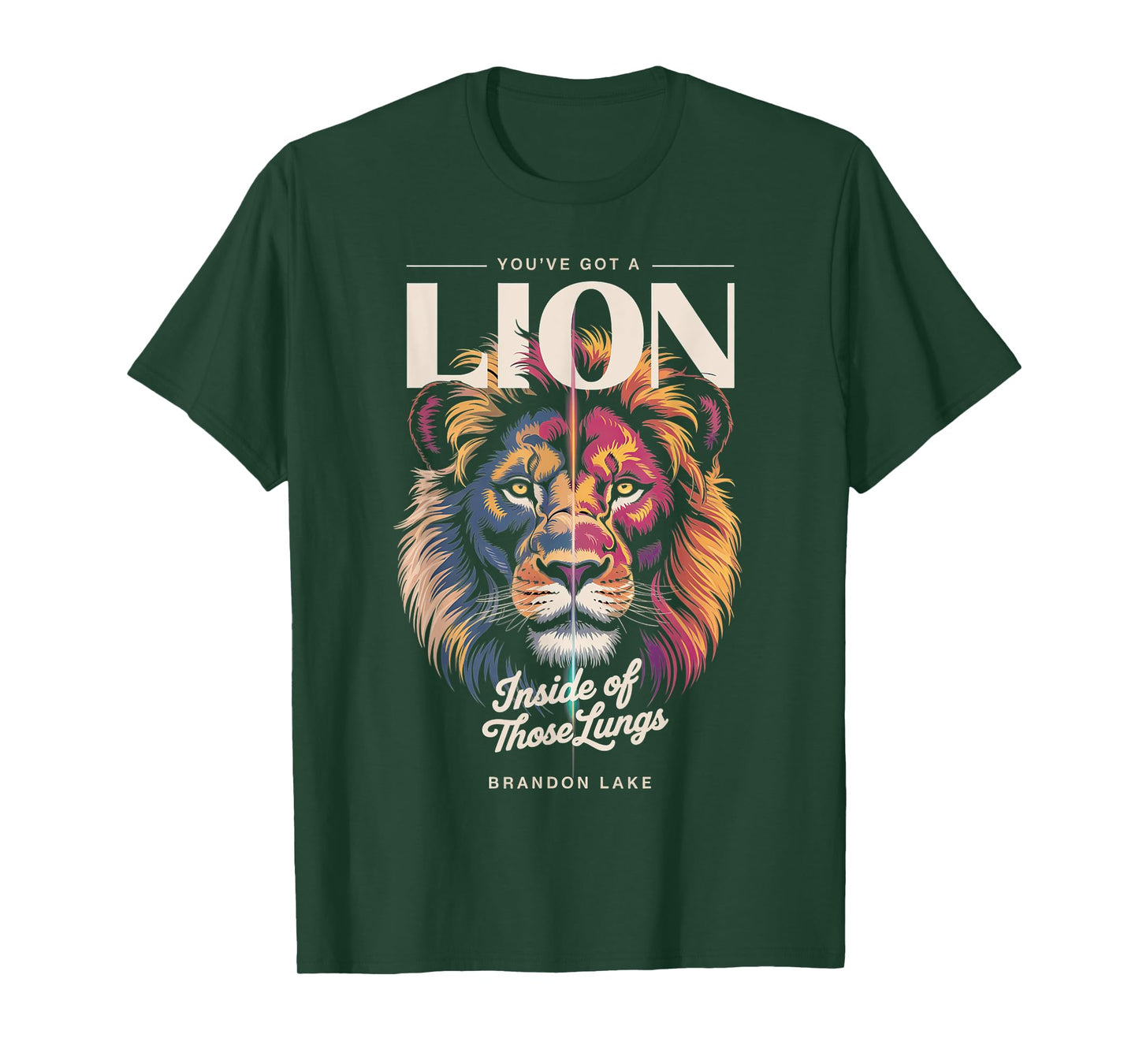Let Your Lion Out Brandon Lake Merch Praise Jesus T-Shirt