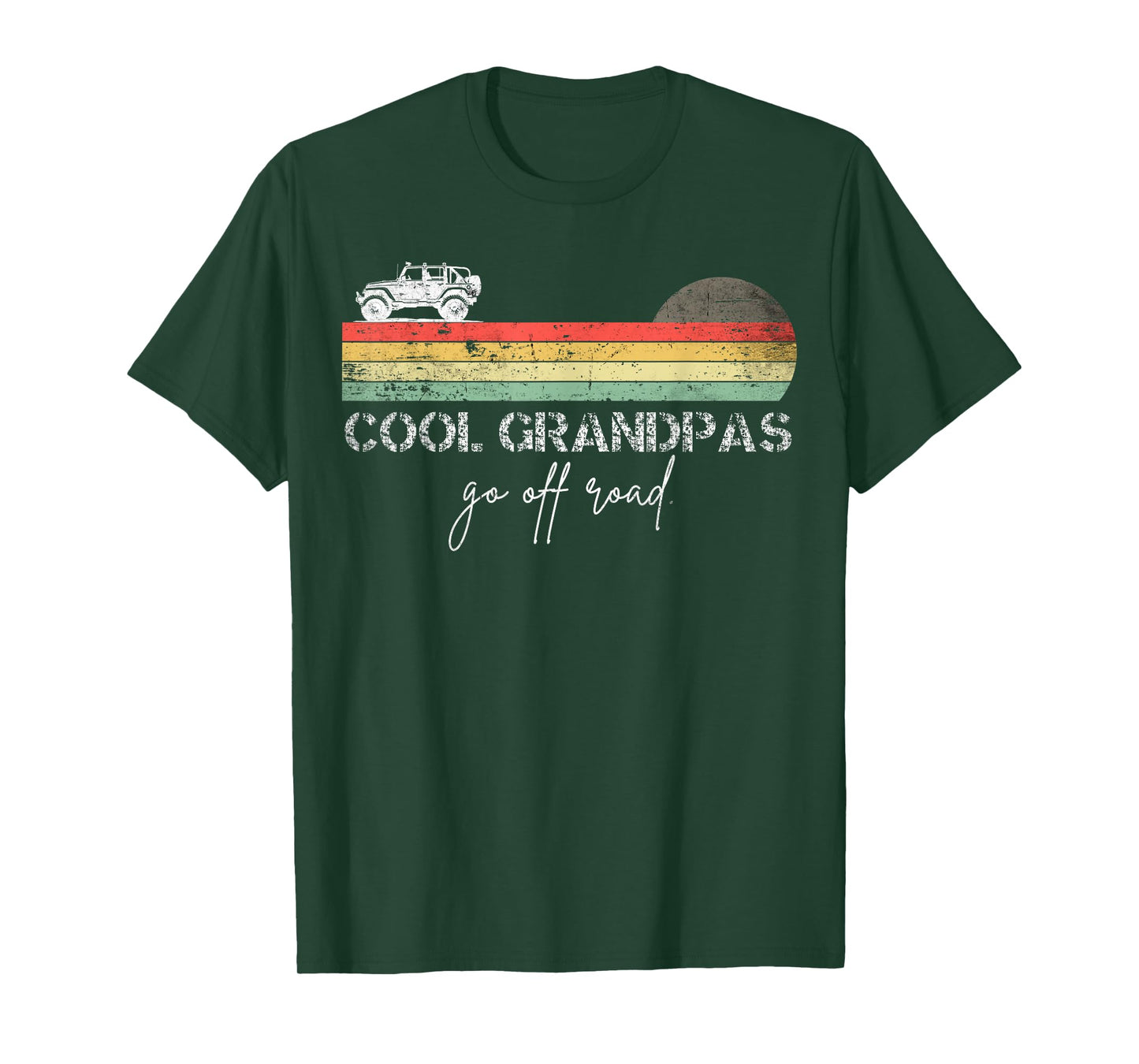 Cool grandpas go off road funny off road T-Shirt