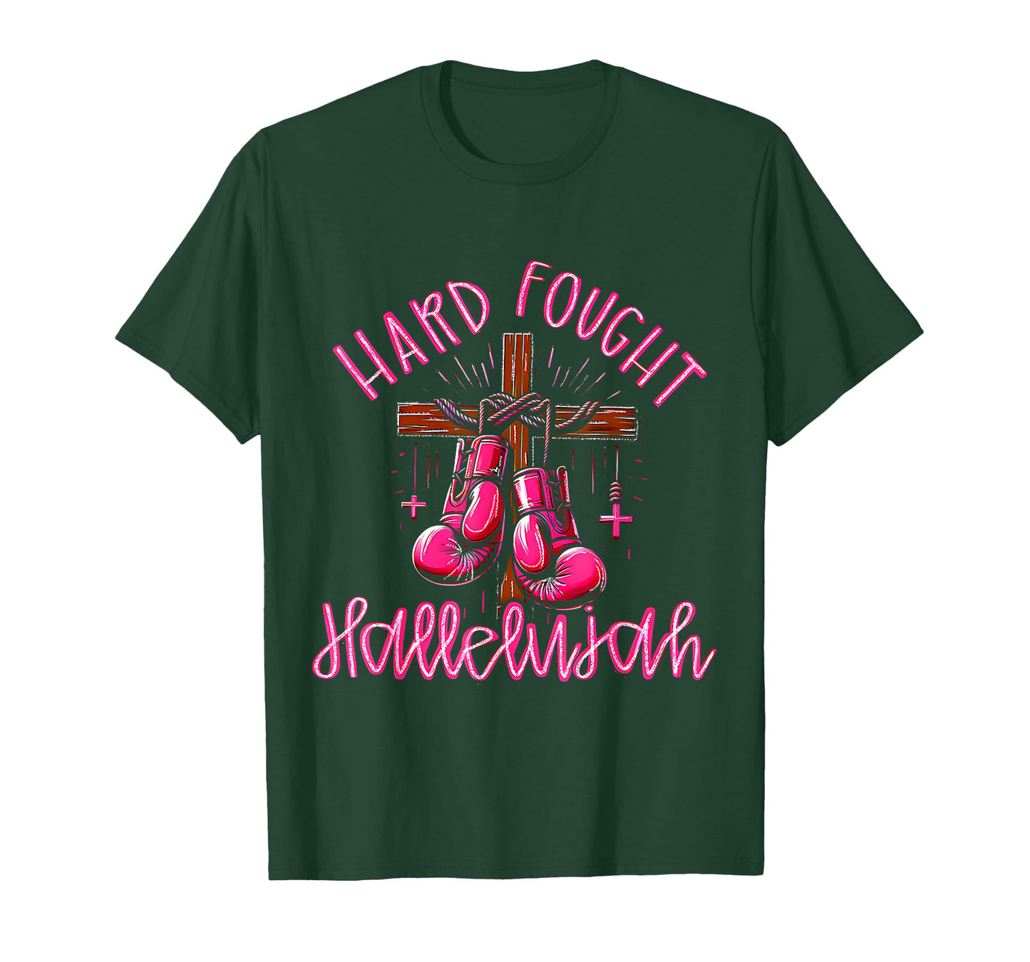 Brandon Hard Fought Hallelujah Praise Jesus T-Shirt
