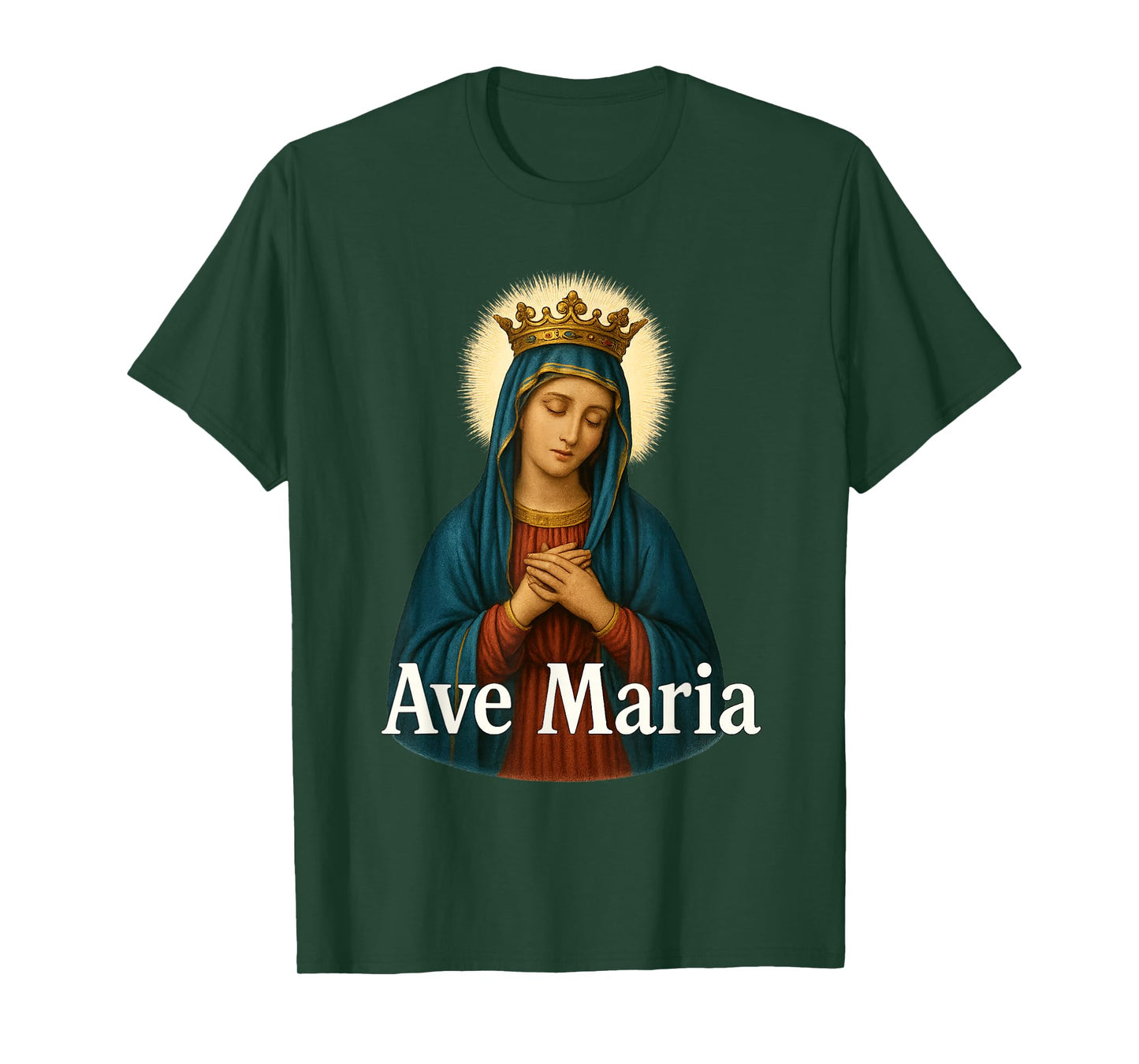 Ave Maria | Blessed Virgin Mother Mary | Rosary T-Shirt