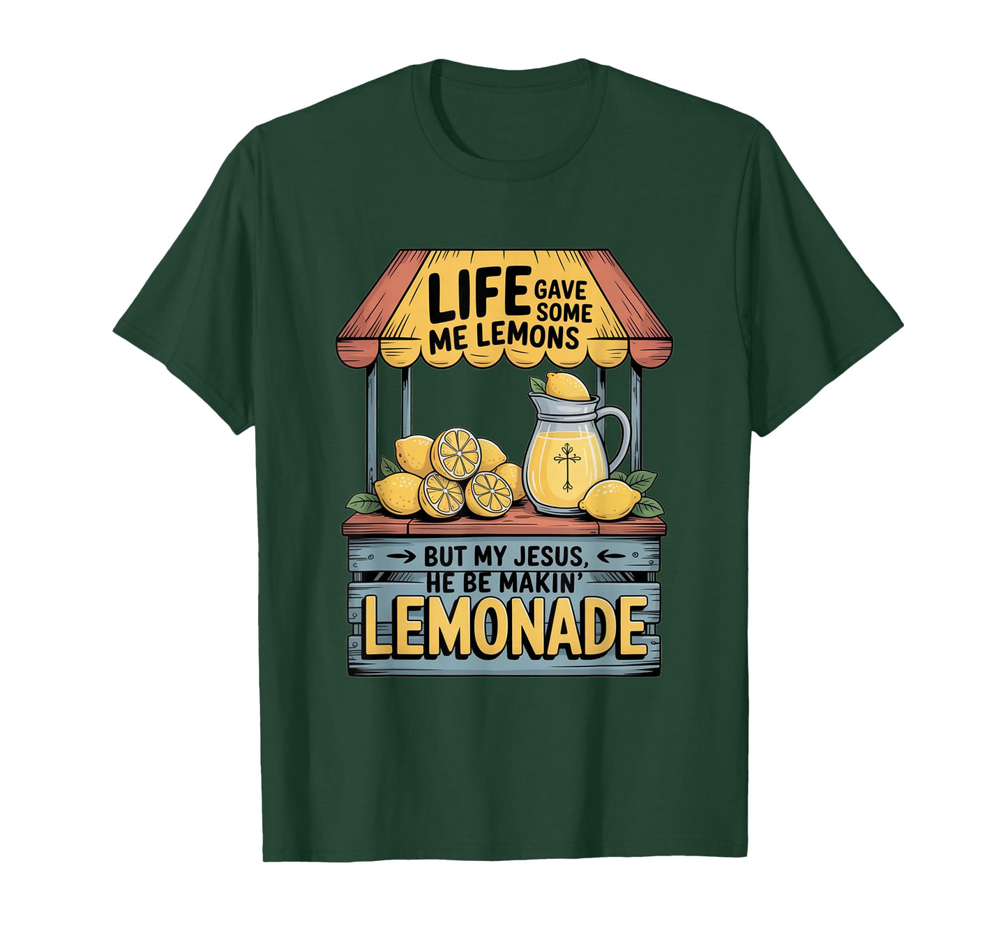 Cute Retro Christian Faith My Jesus he be Makin Lemonade T-Shirt