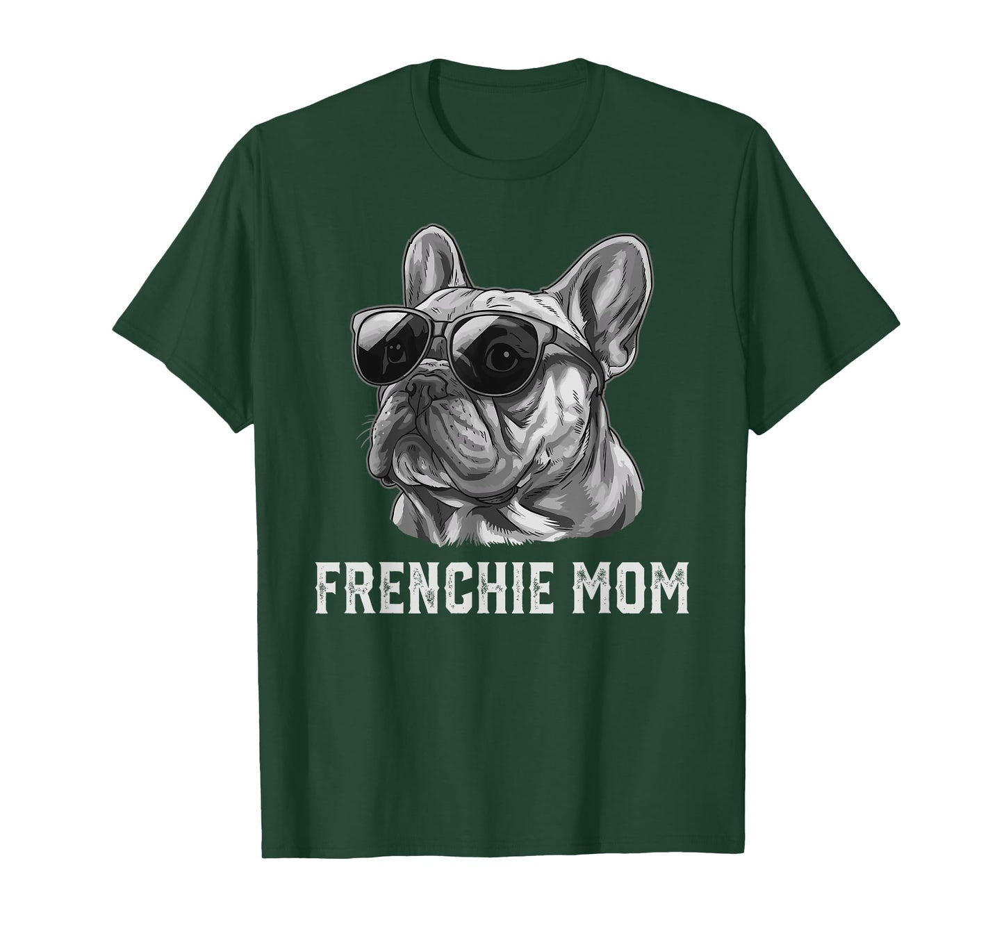 Retro French Bulldog Mom T-Shirt