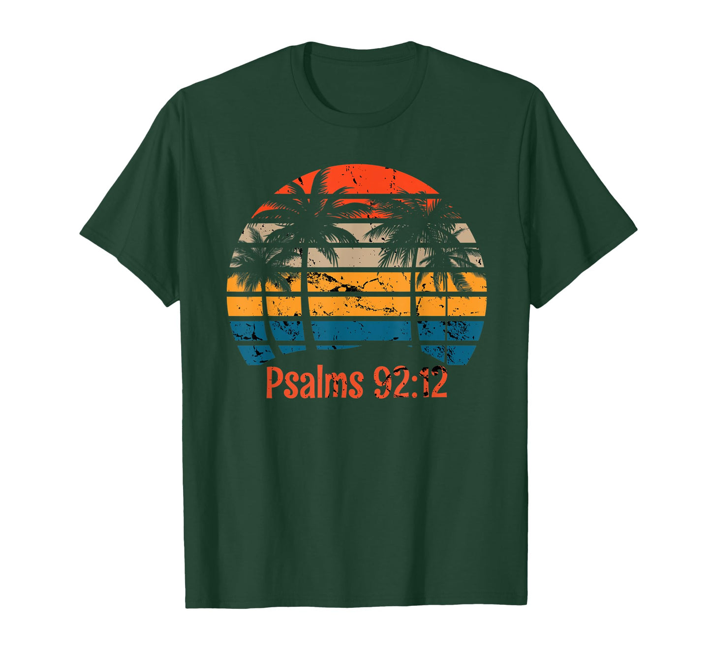 Palm Trees Christian Faith Righteousness T-Shirt