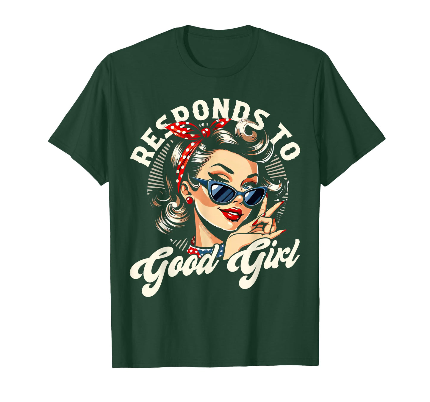 Responds to Good Girl Romance Smut Reader Funny Tee T-Shirt