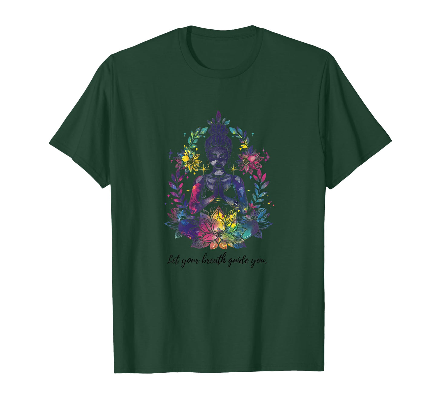 Embrace Inner Peace - Yoga & Meditation Inspired Artwork T-Shirt