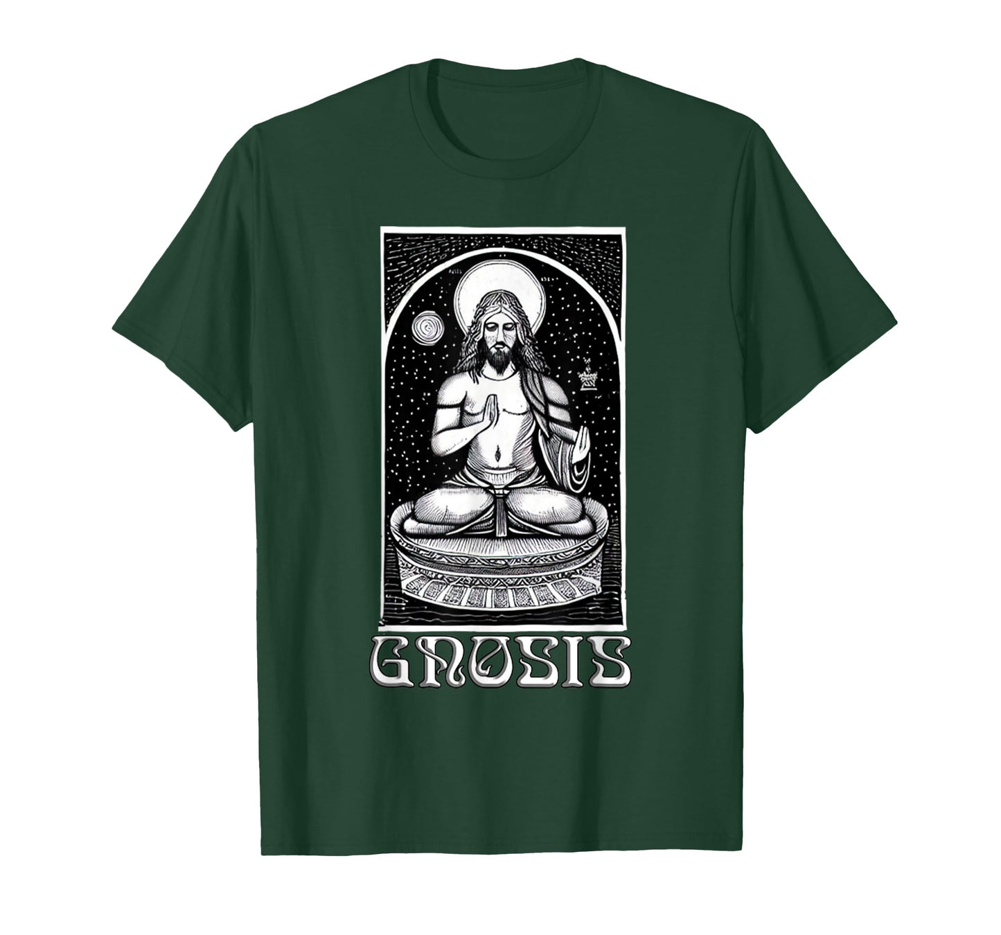 Funny Gnosis Gnostic Christ Meditation T-Shirt