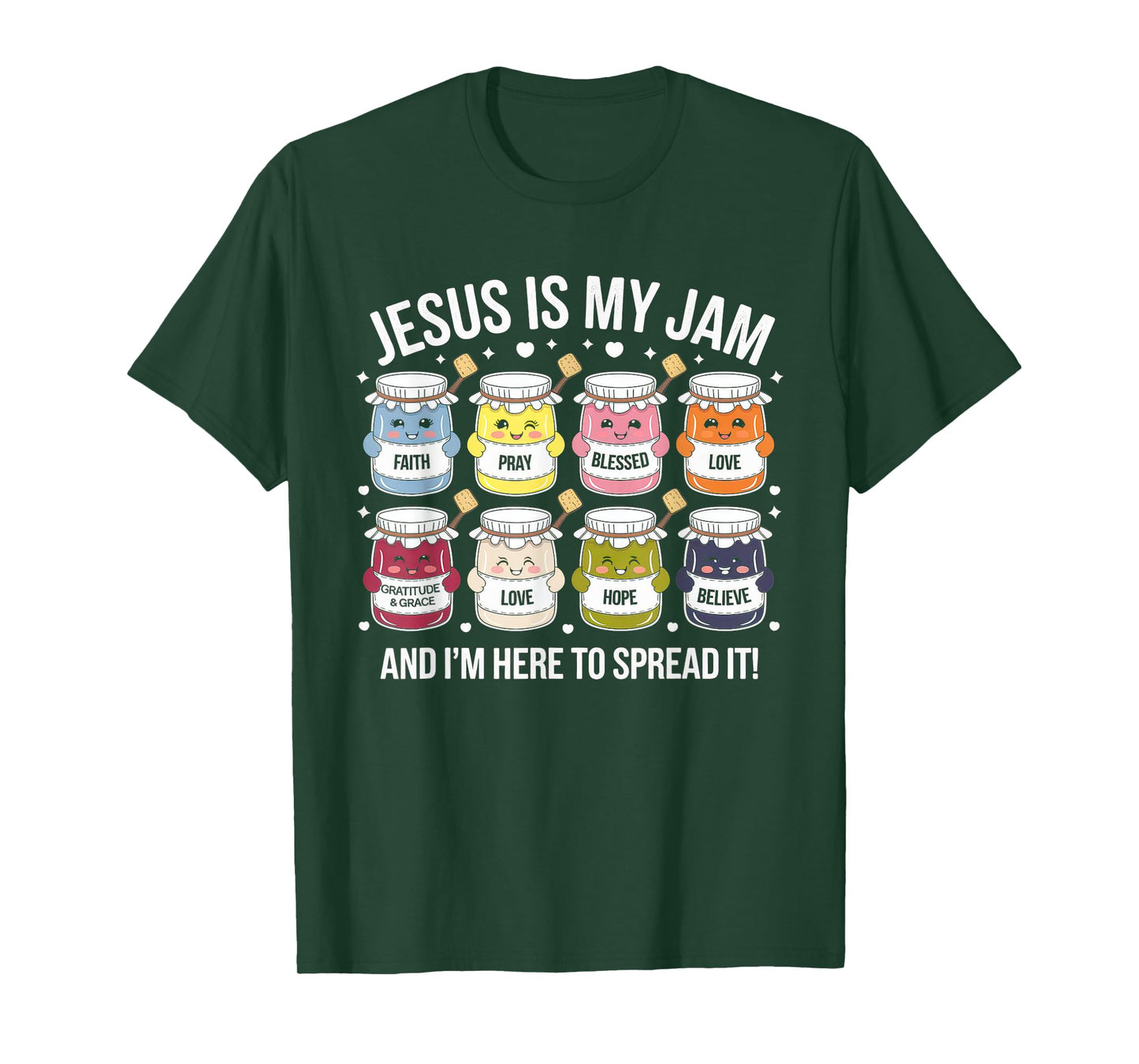 Jesus is My Jam Tshirt Men Women Christian Bible Verse T-Shirt