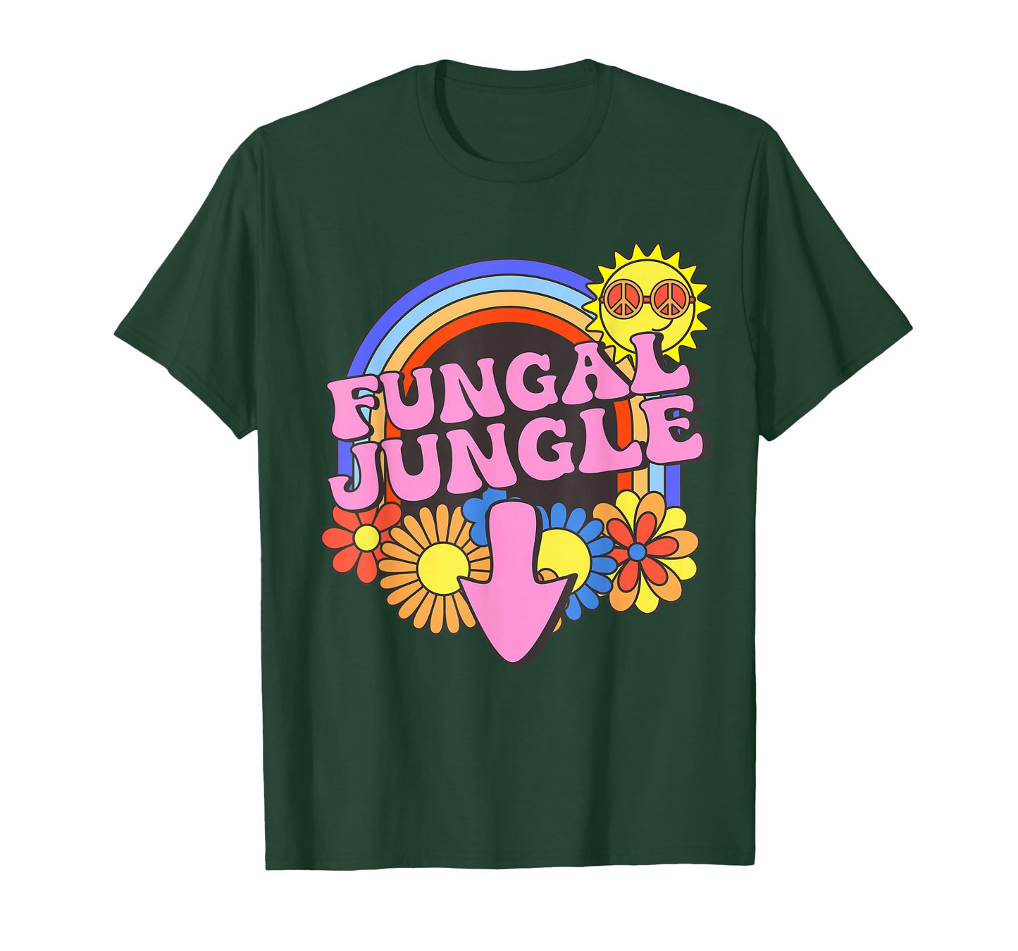 Inappropriate Fungal Jungle Embarrassing Adult Humor T-Shirt