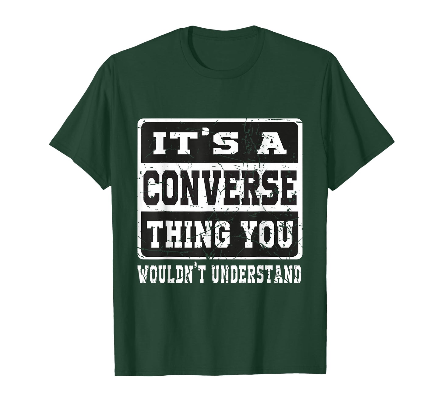 It's a Converse Thing You Wouldn't Understand Funny Family T-Shirt