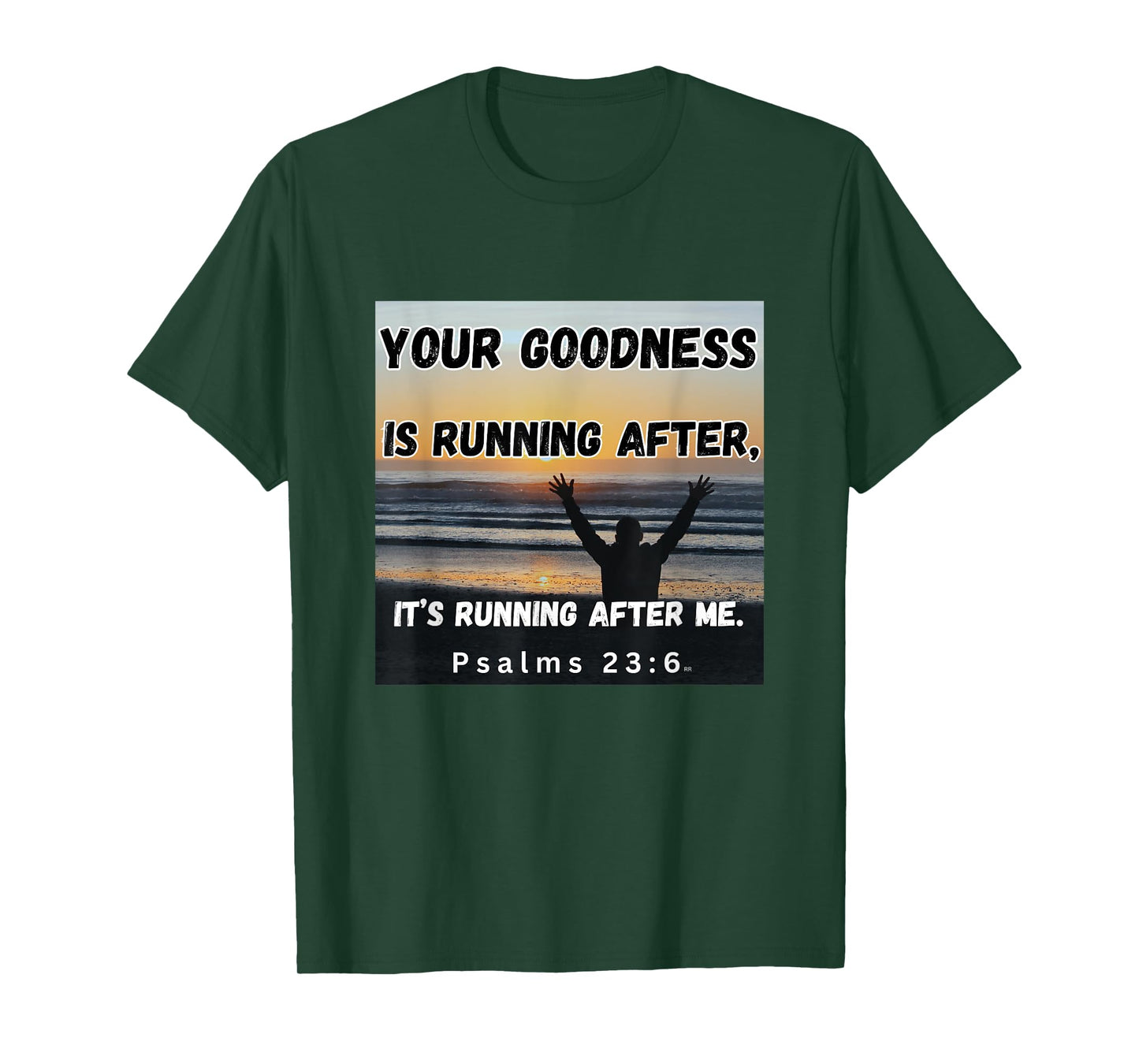 Your Goodness is Running After Me! Worship Song. T-Shirt