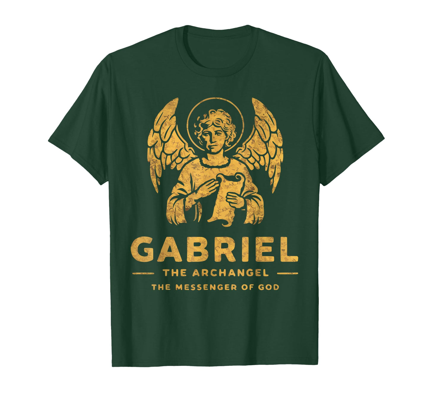 Archangel Gabriel Catholic Christianity Guardian Angel T-Shirt