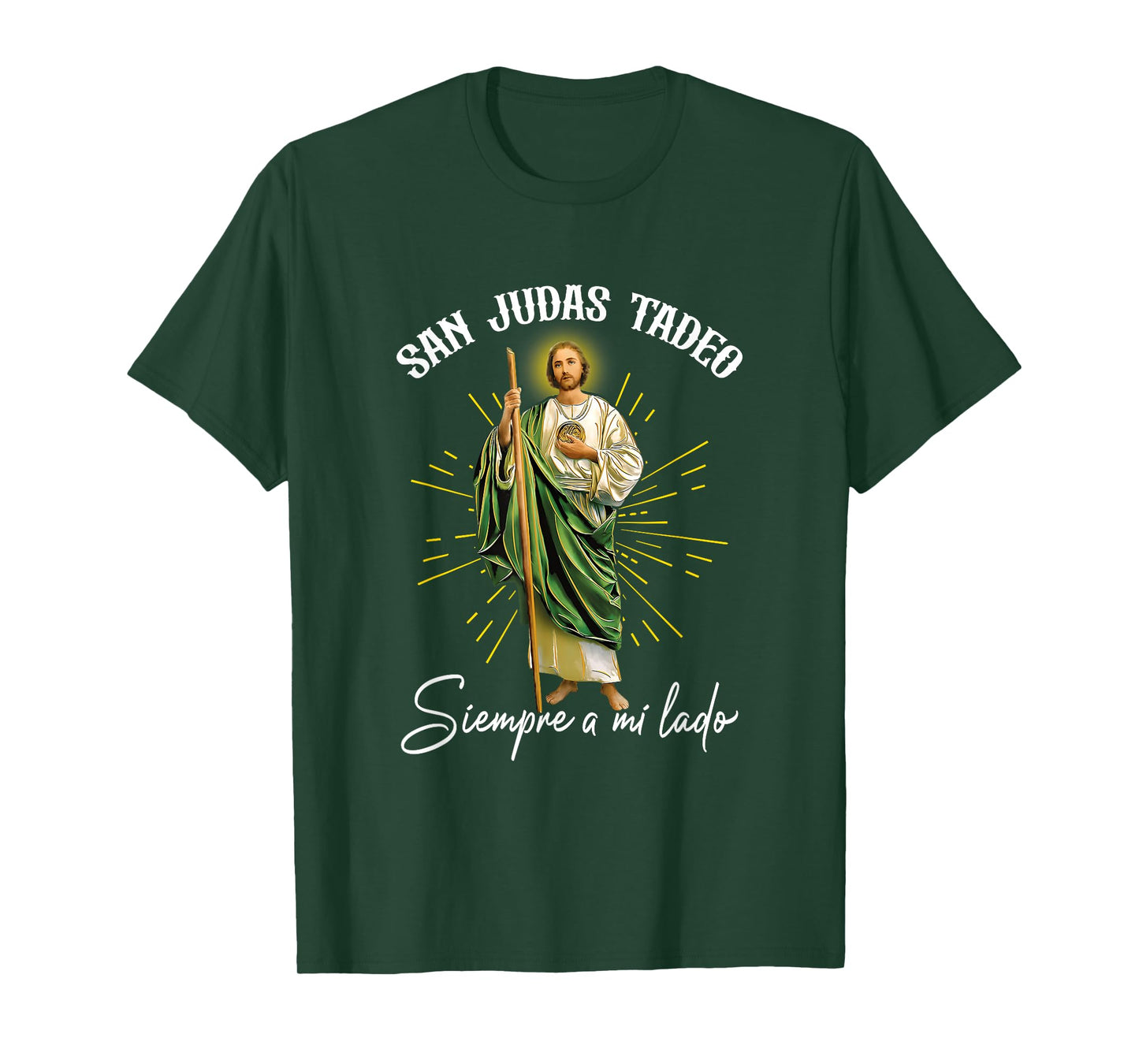 SanJudas Tadeo Siempre A Mi Lado Spanish Jesus Saying T-Shirt