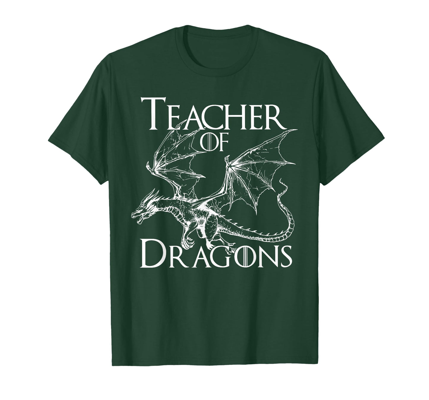 Teacher of Dragons Funny Quotes Bookish Book Lover Student T-Shirt