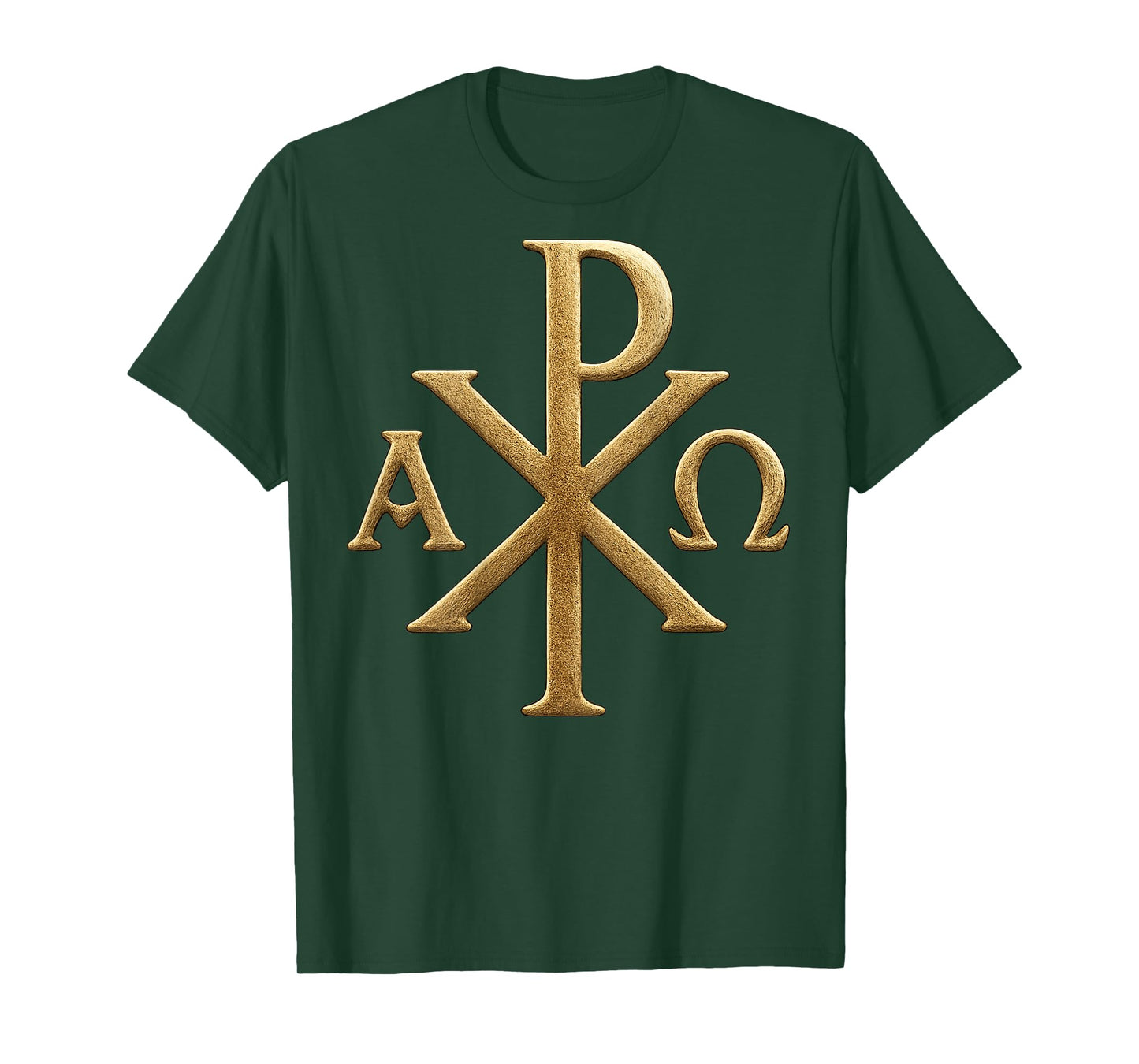Christian Symbol: Chi Rho - Alpha Omega - Jesus Christ T-Shirt