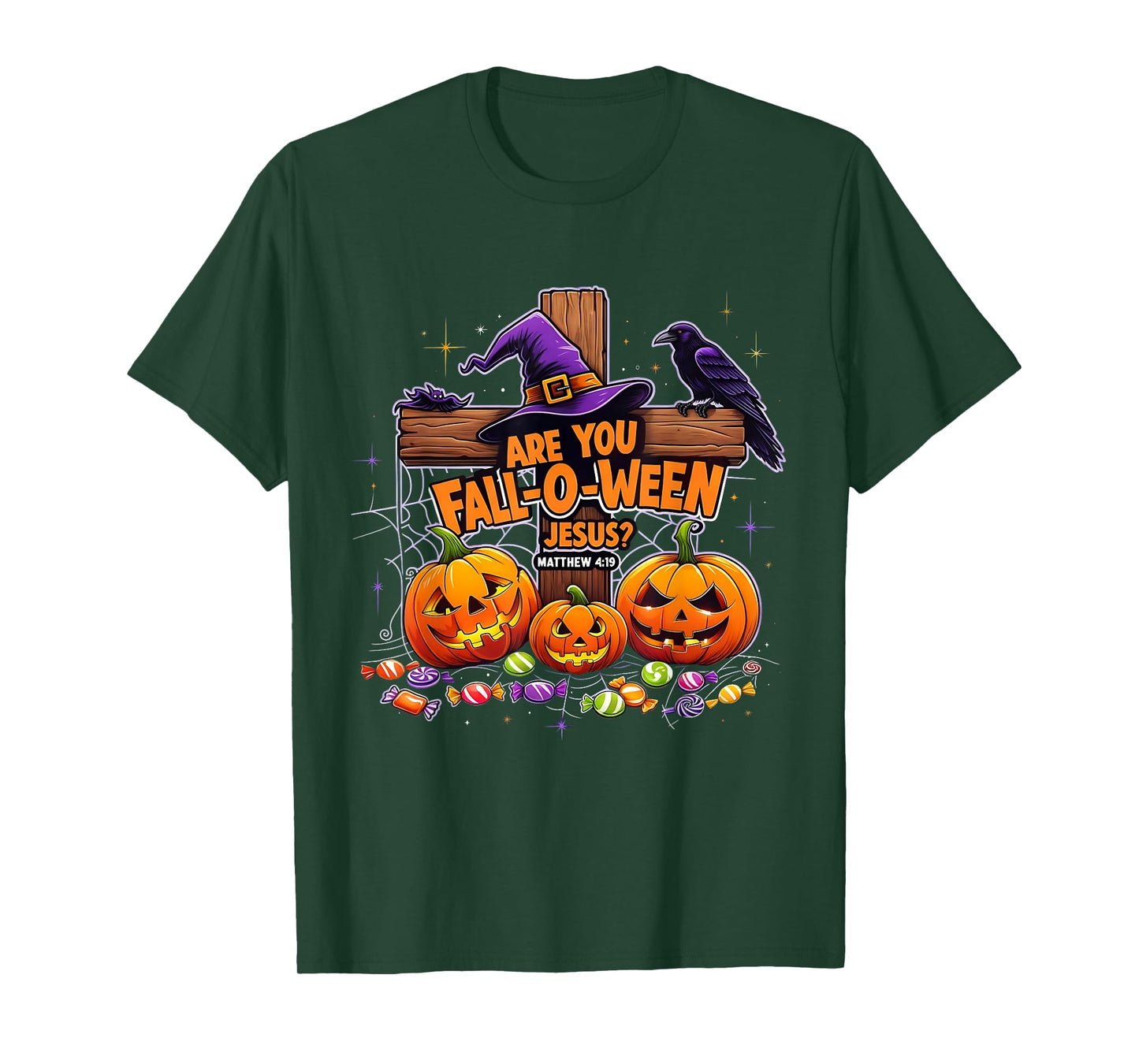 are You Fall-O-Ween Jesus Funny Pumpkin T-Shirt