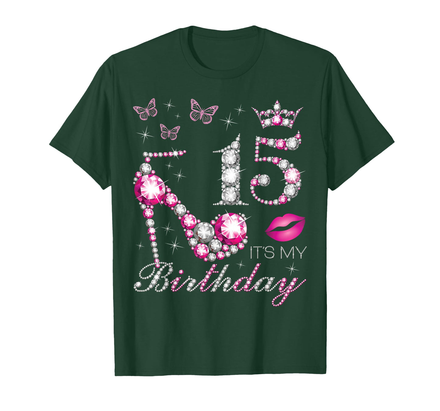 15 It's My Birthday, 15 Years Old, It's My 15th Birthday T-Shirt