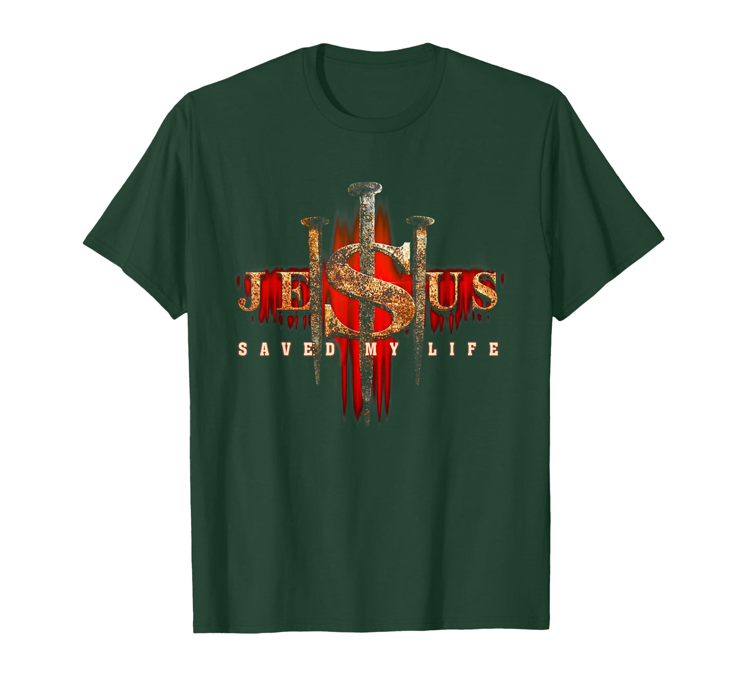 Christian Jesus Saved My Life Women Men T-Shirt