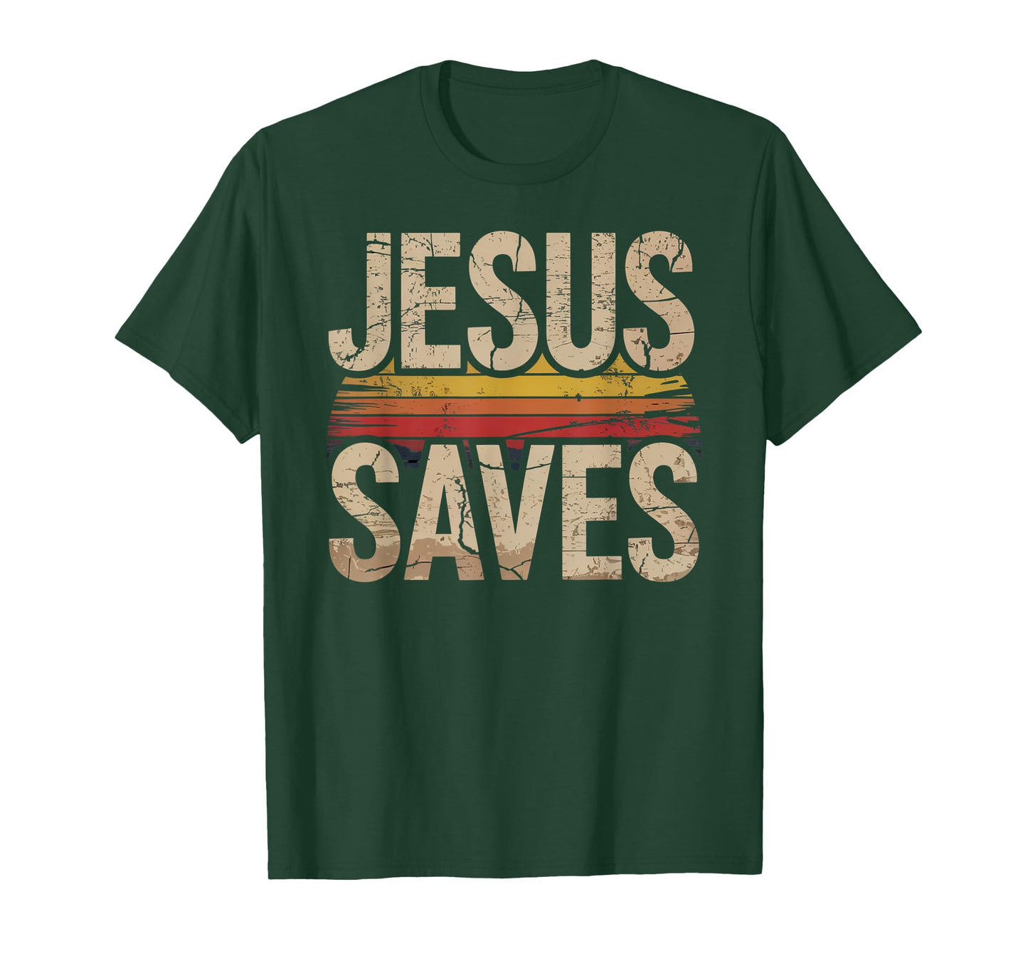 Jesus Saves Cross Christian Religious Faith Mens T-Shirt