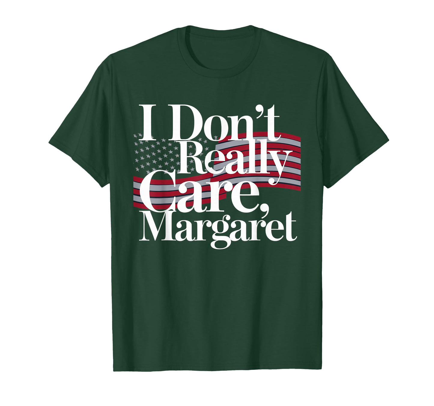 I Don't Really Care Margaret Funny Minimalist JD Vance T-Shirt