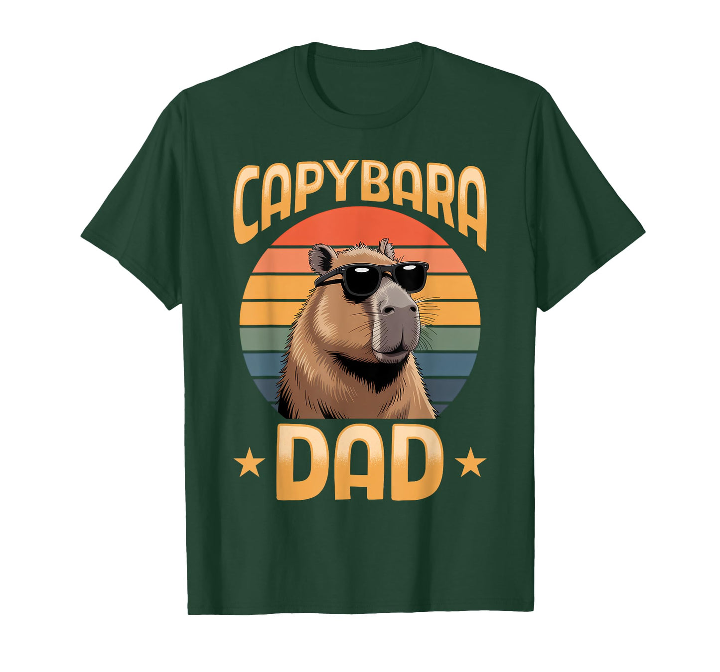 Funny Capybara Mom T-Shirt