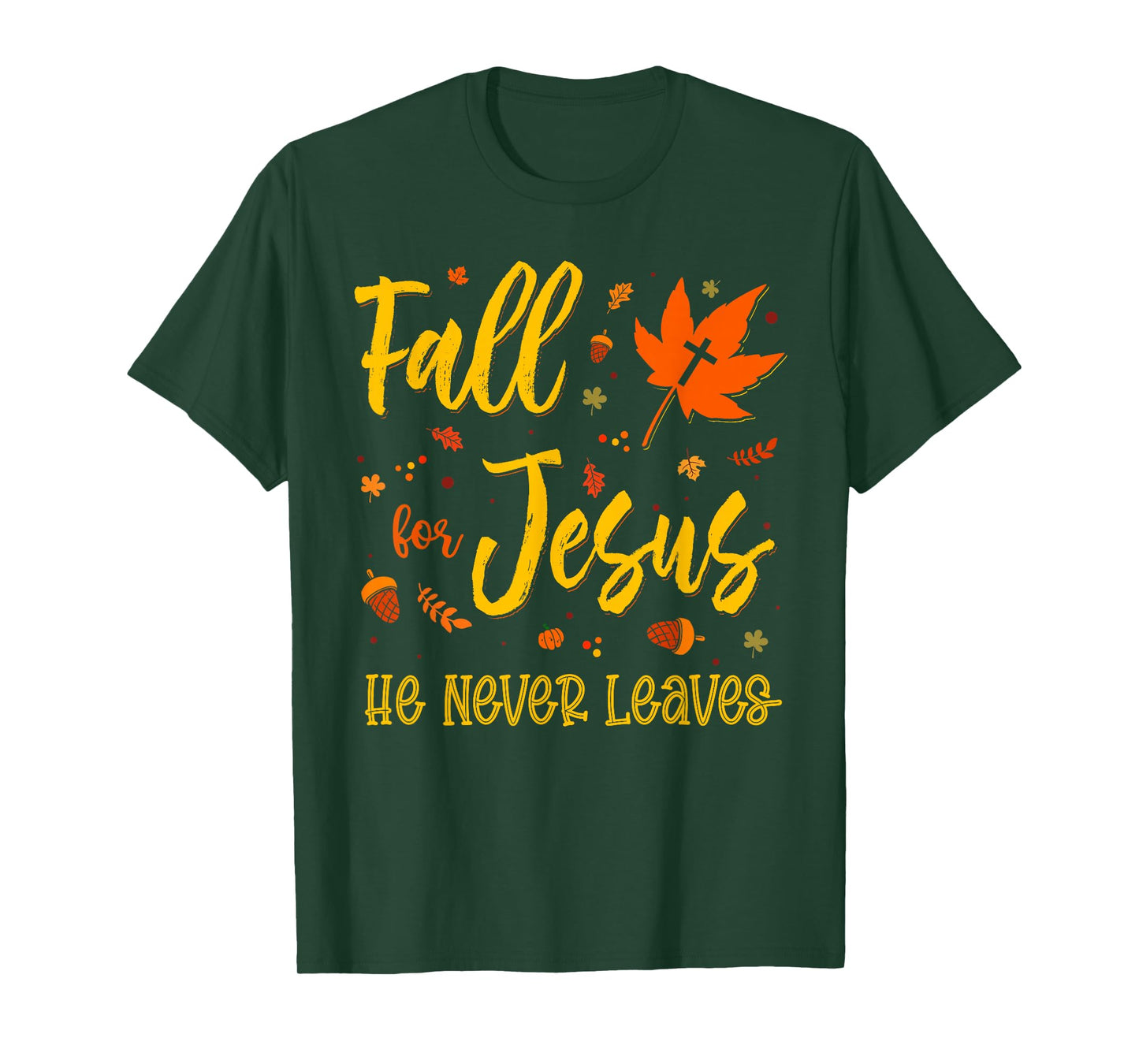 Christian Sayings Thanksgiving Halloween Jesus Religious T-Shirt