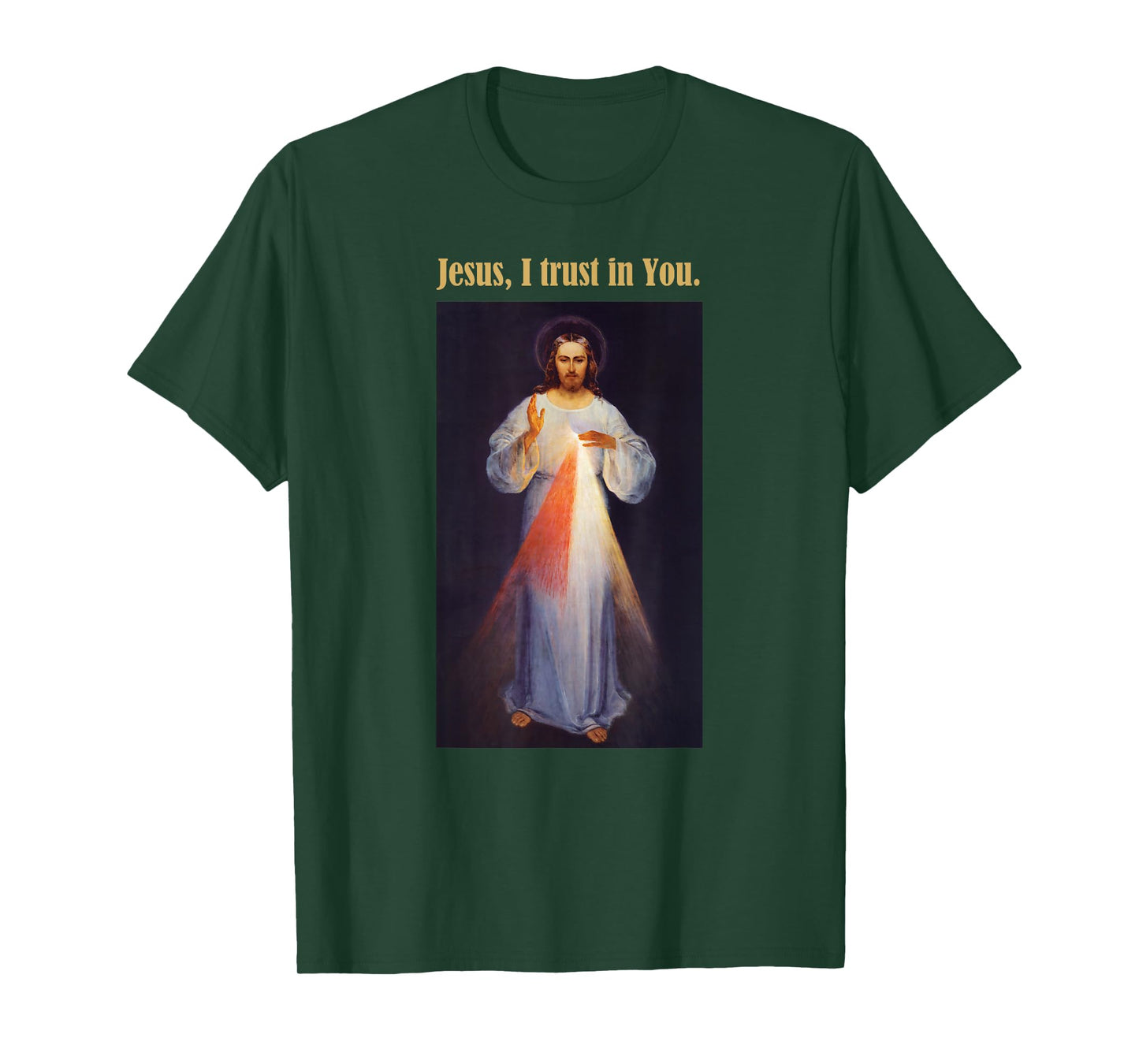Jesus I trust in You Divine Mercy Shirt T-Shirt