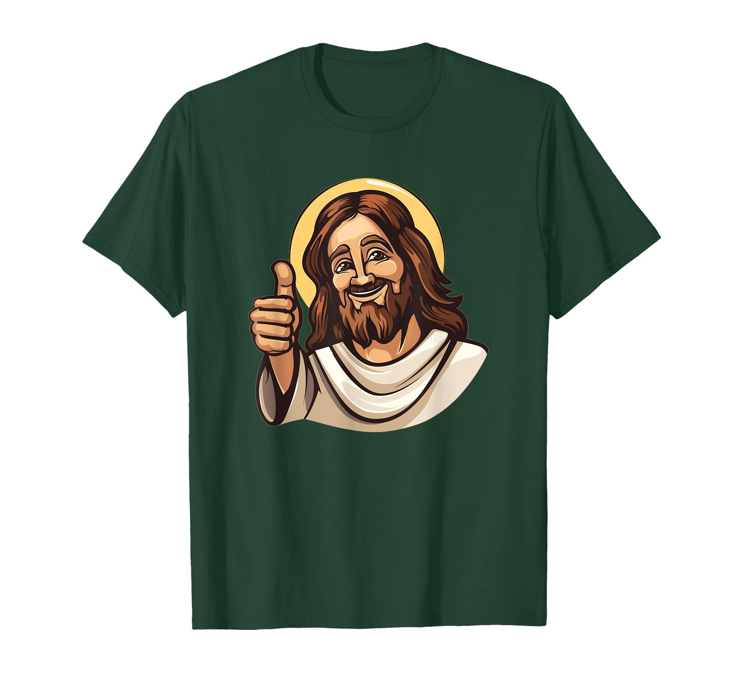 Smiling Jesus Christ with Thumb up Costume T-Shirt