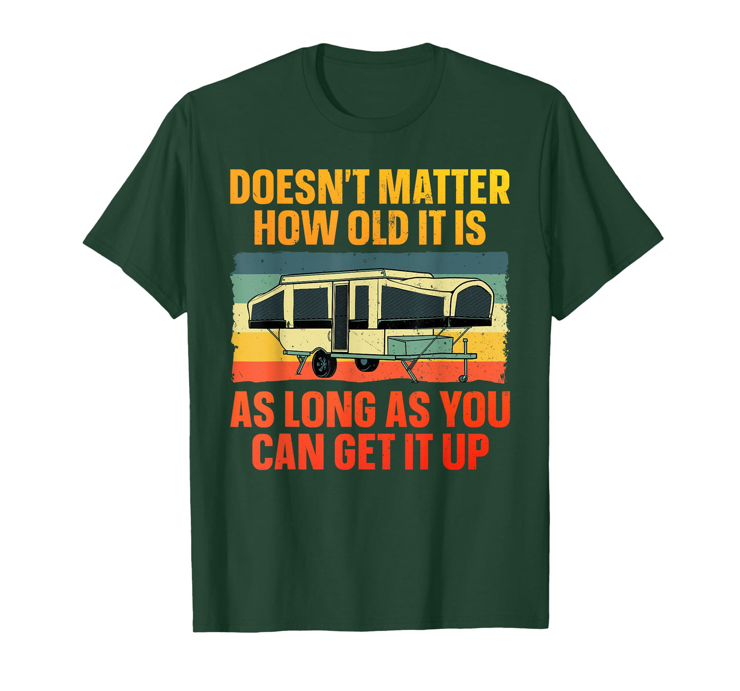 Best Pop Up Camper Art For Men Women Pop Up Trailer Camping T-Shirt