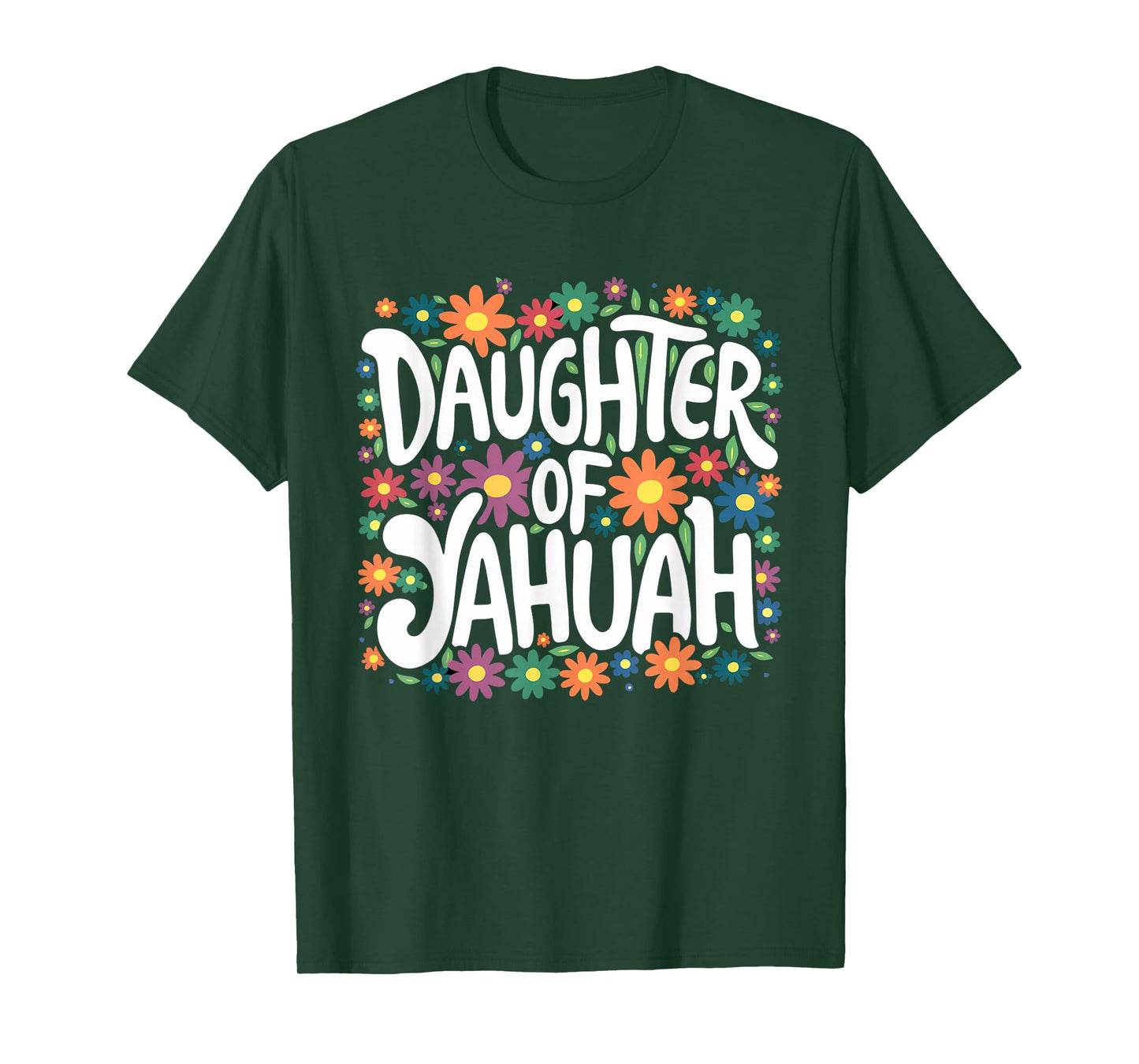 Daughter of YAHUAH Floral T-Shirt