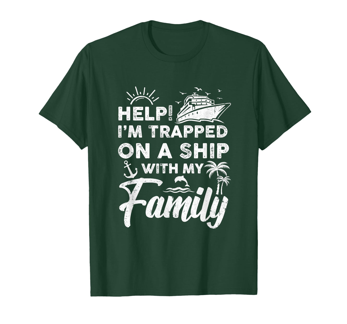 Funny Family Cruise Matching Vacation Cruising Holidays T-Shirt