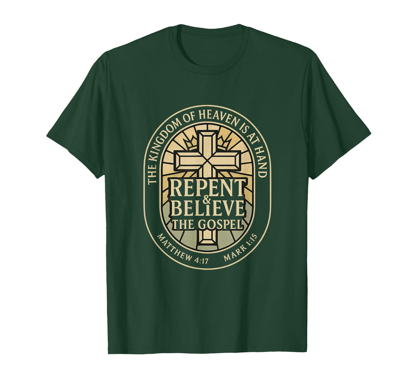 The Kingdom of Heaven is at Hand | Repent Believe Gospel T-Shirt