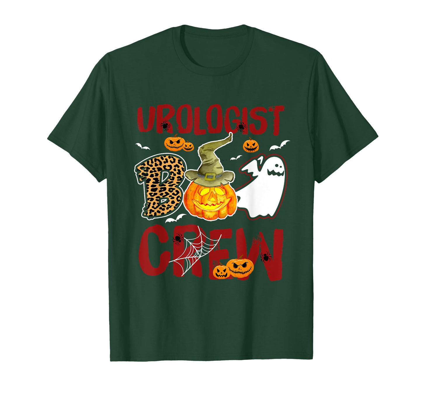 Urologist Boo Crew Halloween Urology Match T-Shirt