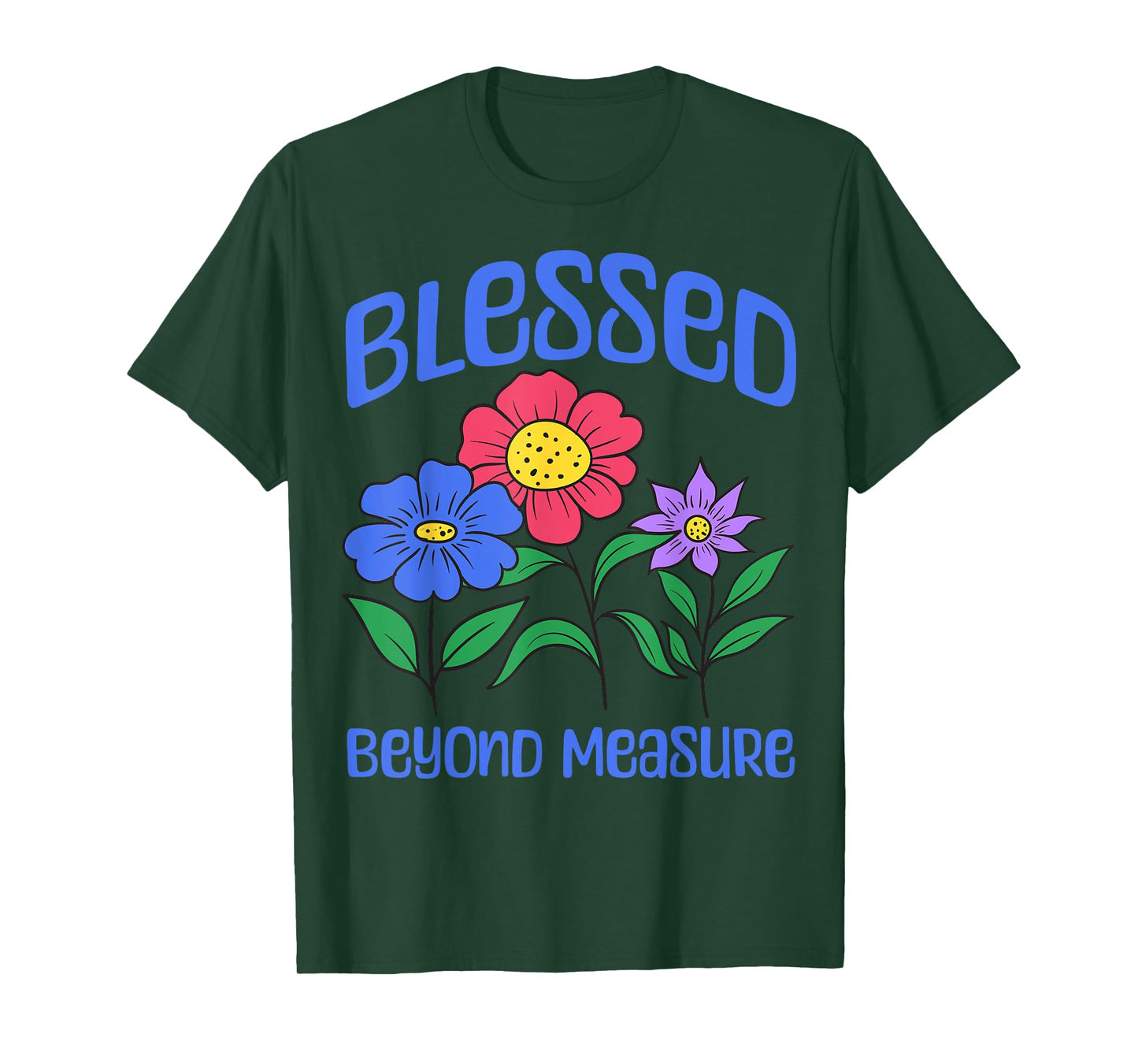 Blessed - Christian Bible Verse Faith T-Shirt
