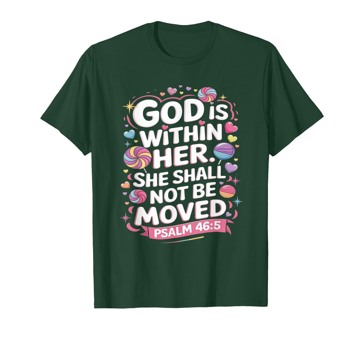 Psalm 46:5 God is wihin her T-Shirt