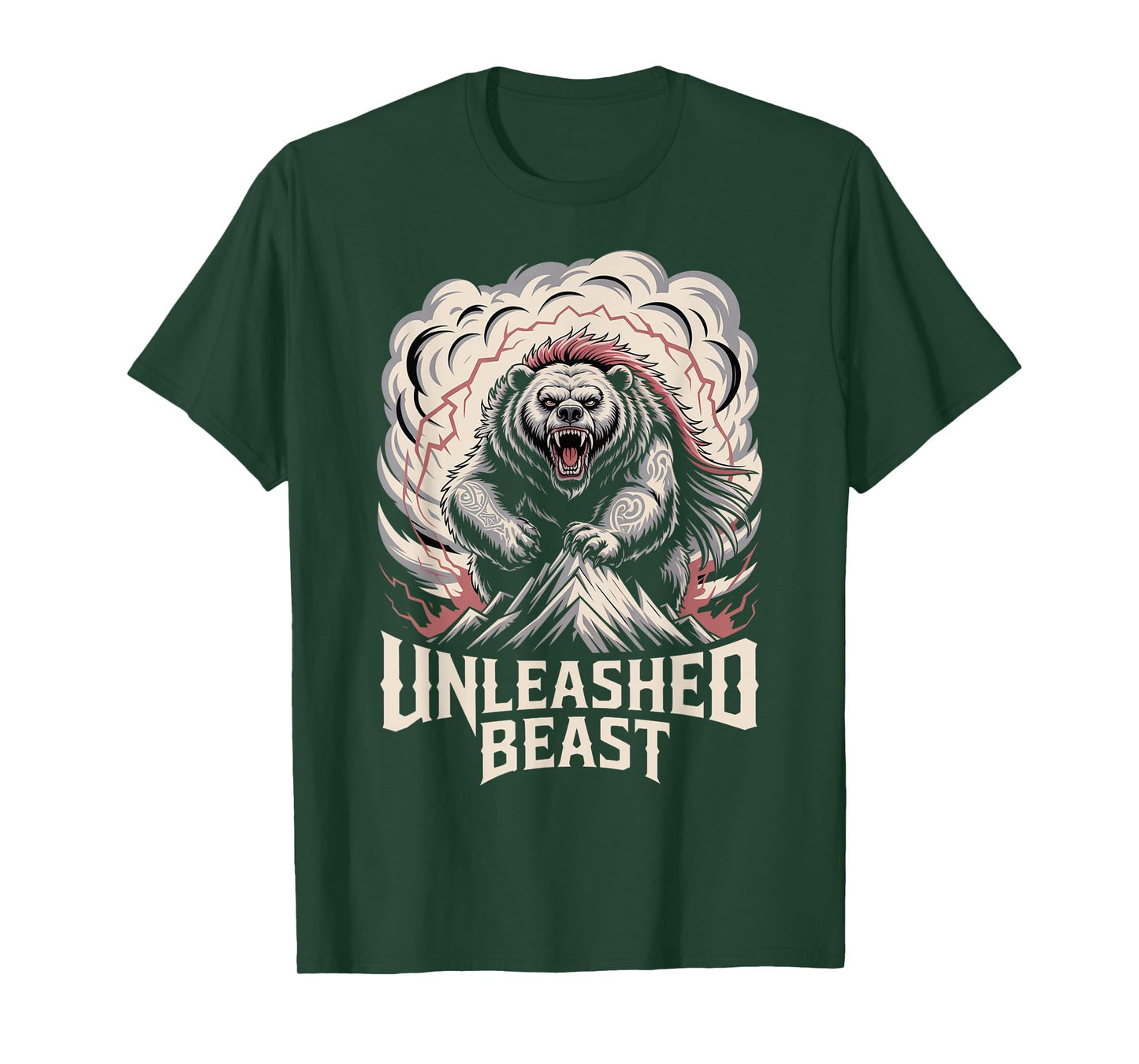 Epic Viking Berserker - Unleashed Beast - Nordic Mythology T-Shirt