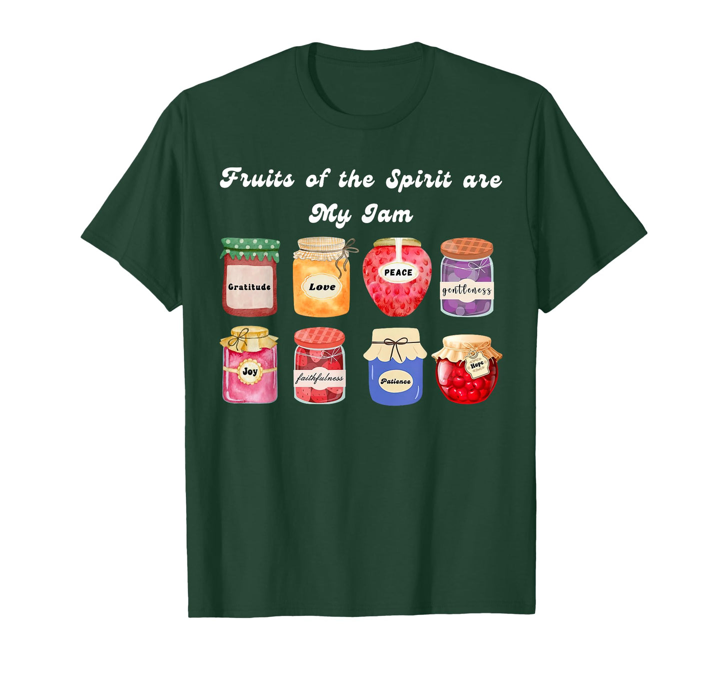 Christian Fruit Of The Spirit Is My Jam Bible Religious T-Shirt