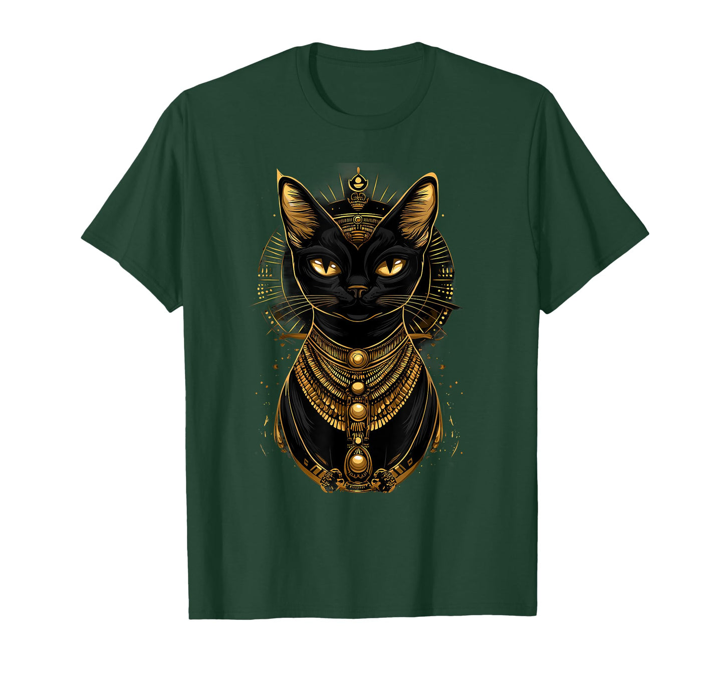 Ancient Egypt Egyptian God Tutankhamun Egyptology Bastet Cat Men Women Kids T-Shirt