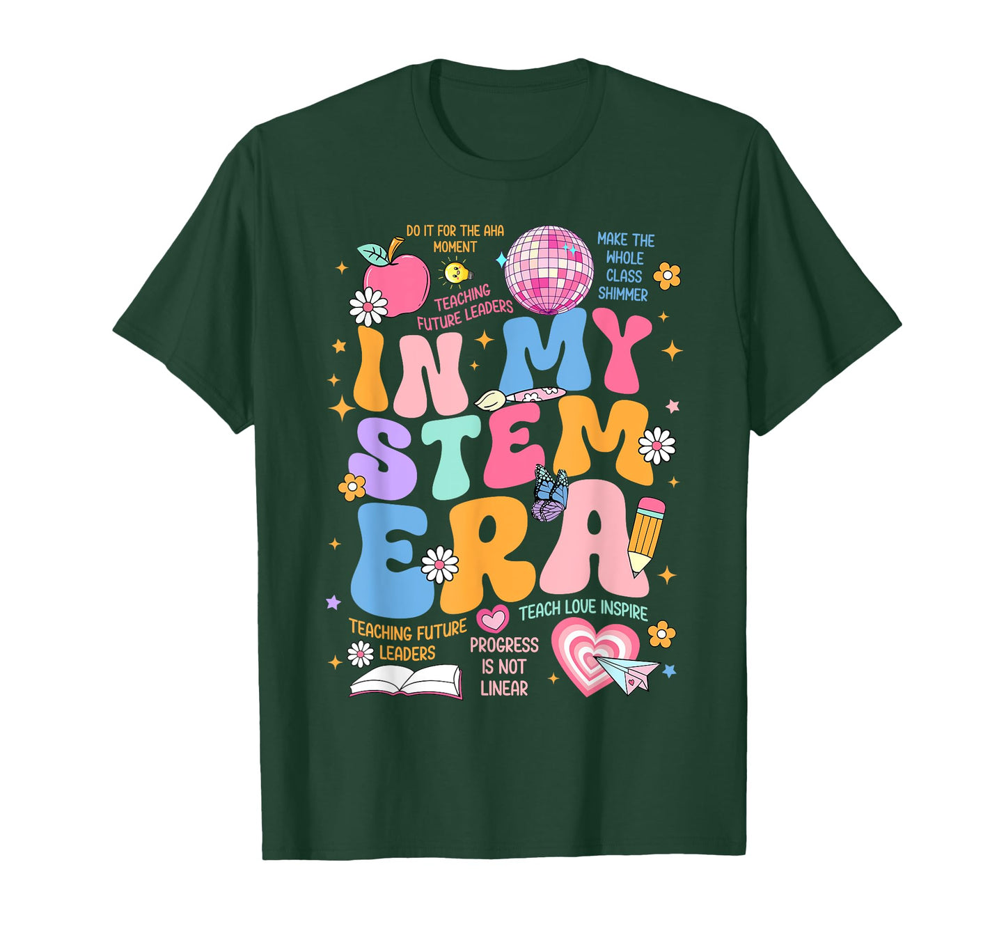STEM Teacher In My Stem Era Science Teacher Funny Science T-Shirt
