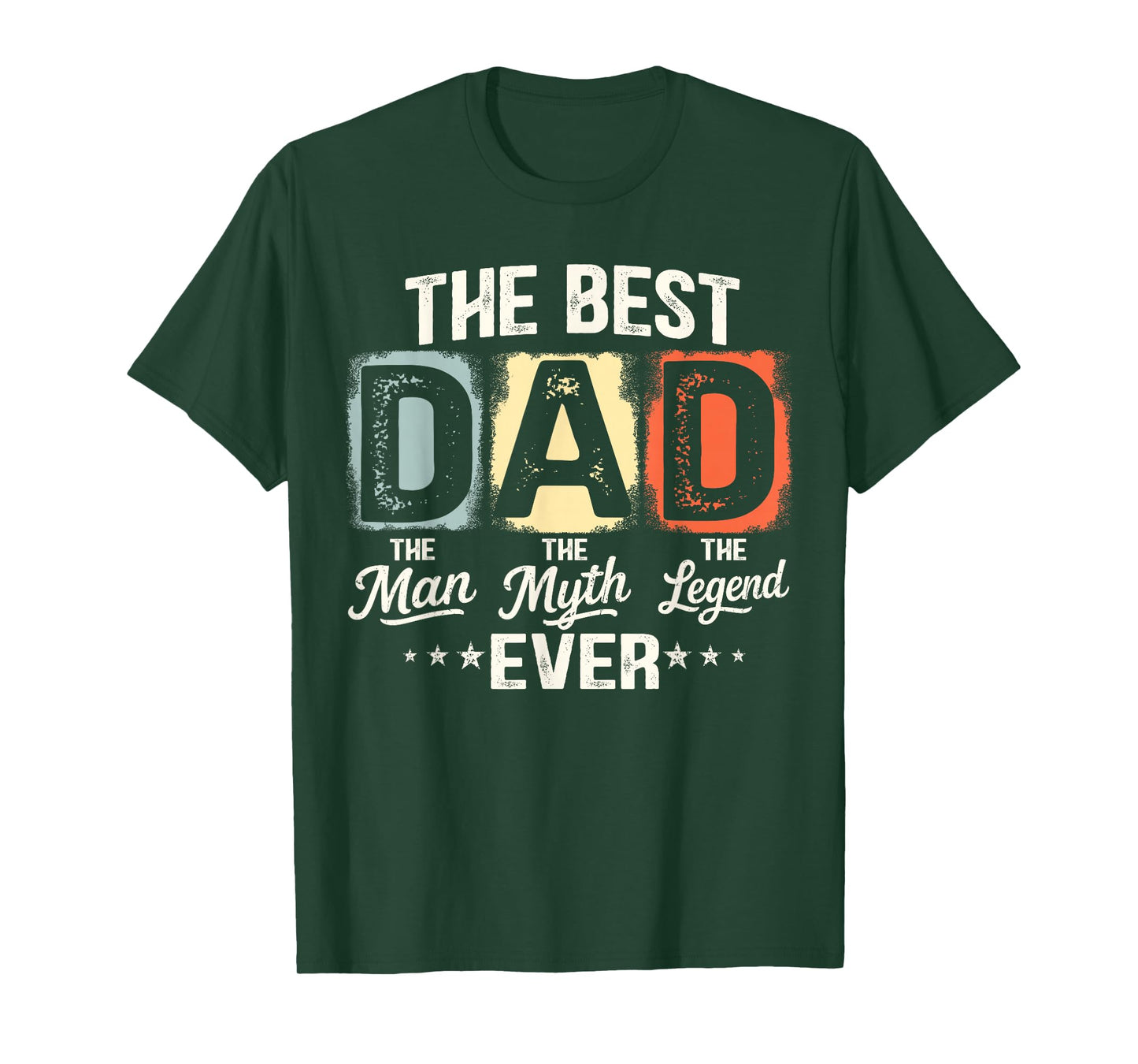 Dad The Man The Myth The Legend Men Papa Funny Father's Day T-Shirt