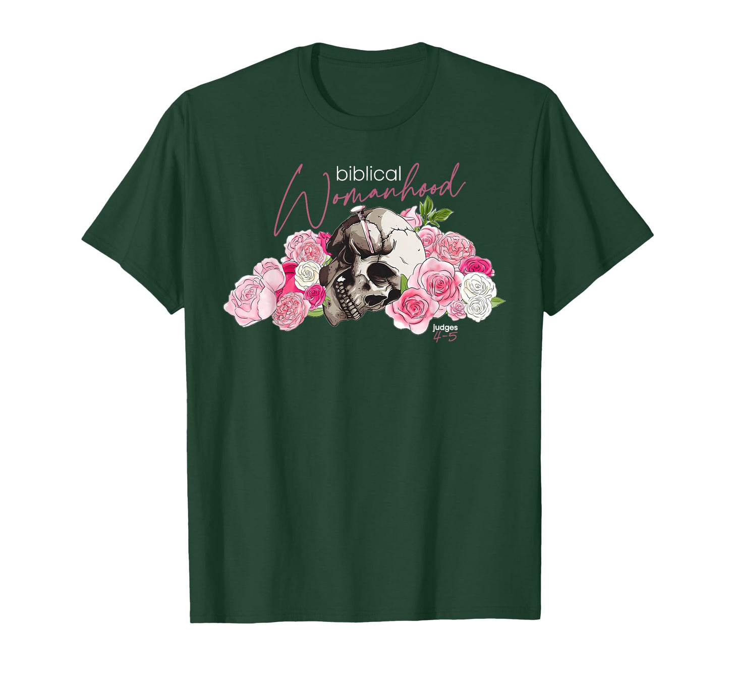Biblical Womanhood Deborah Judges 4-5 Woman Christian T-Shirt