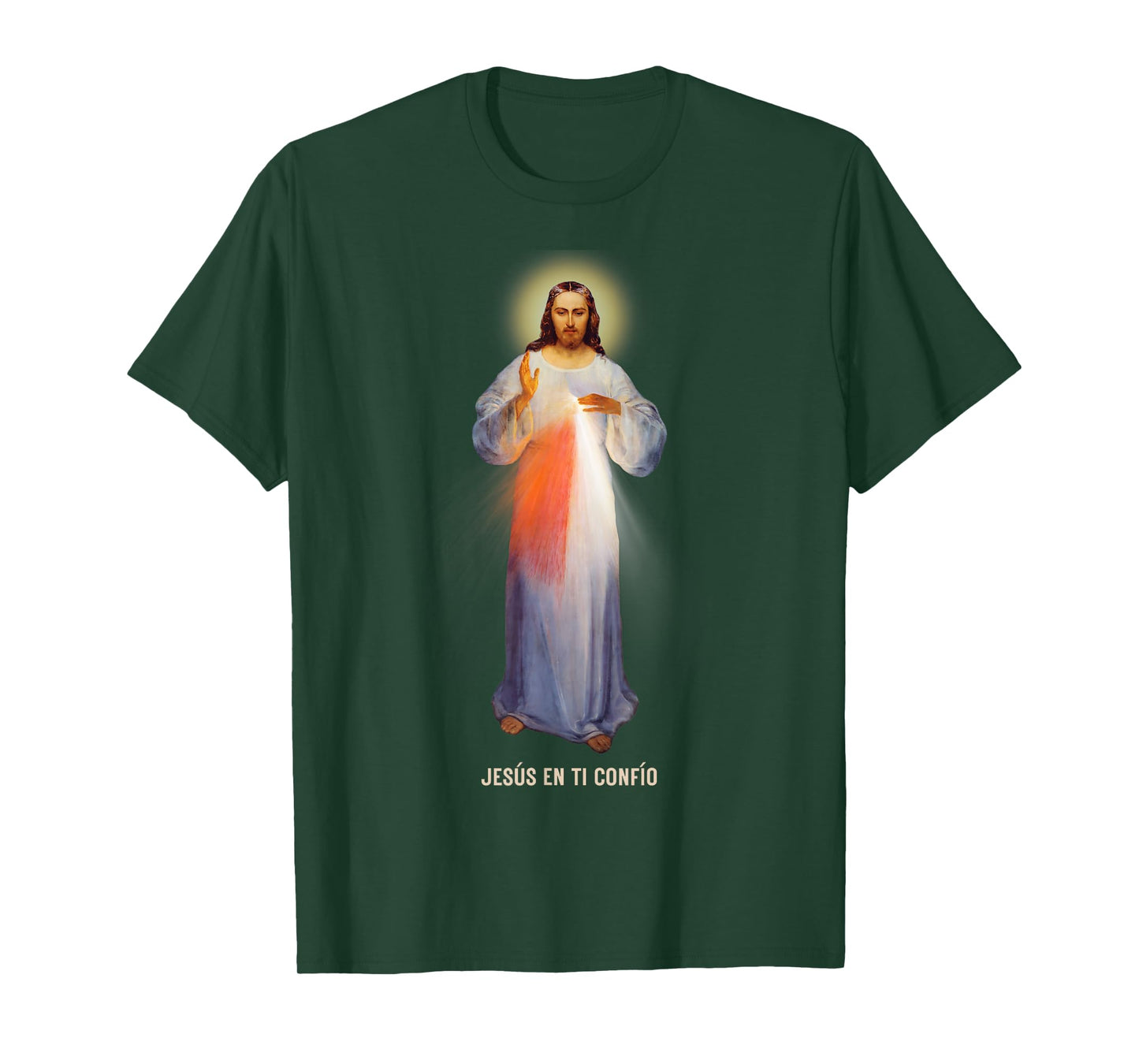Jesús En Ti Confío (texto en español) Divina Misericordia T-Shirt