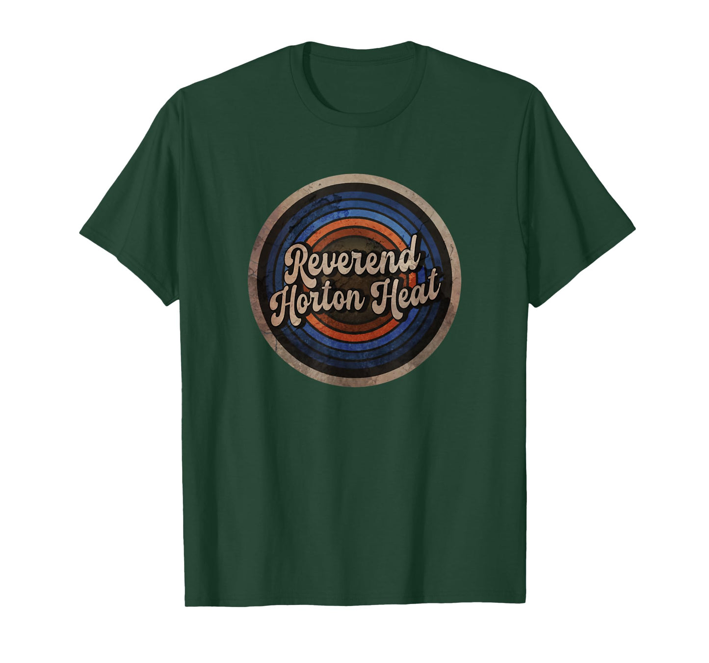 Reverend I Am Strong Horton Heat Vintage Christian Jesus T-Shirt
