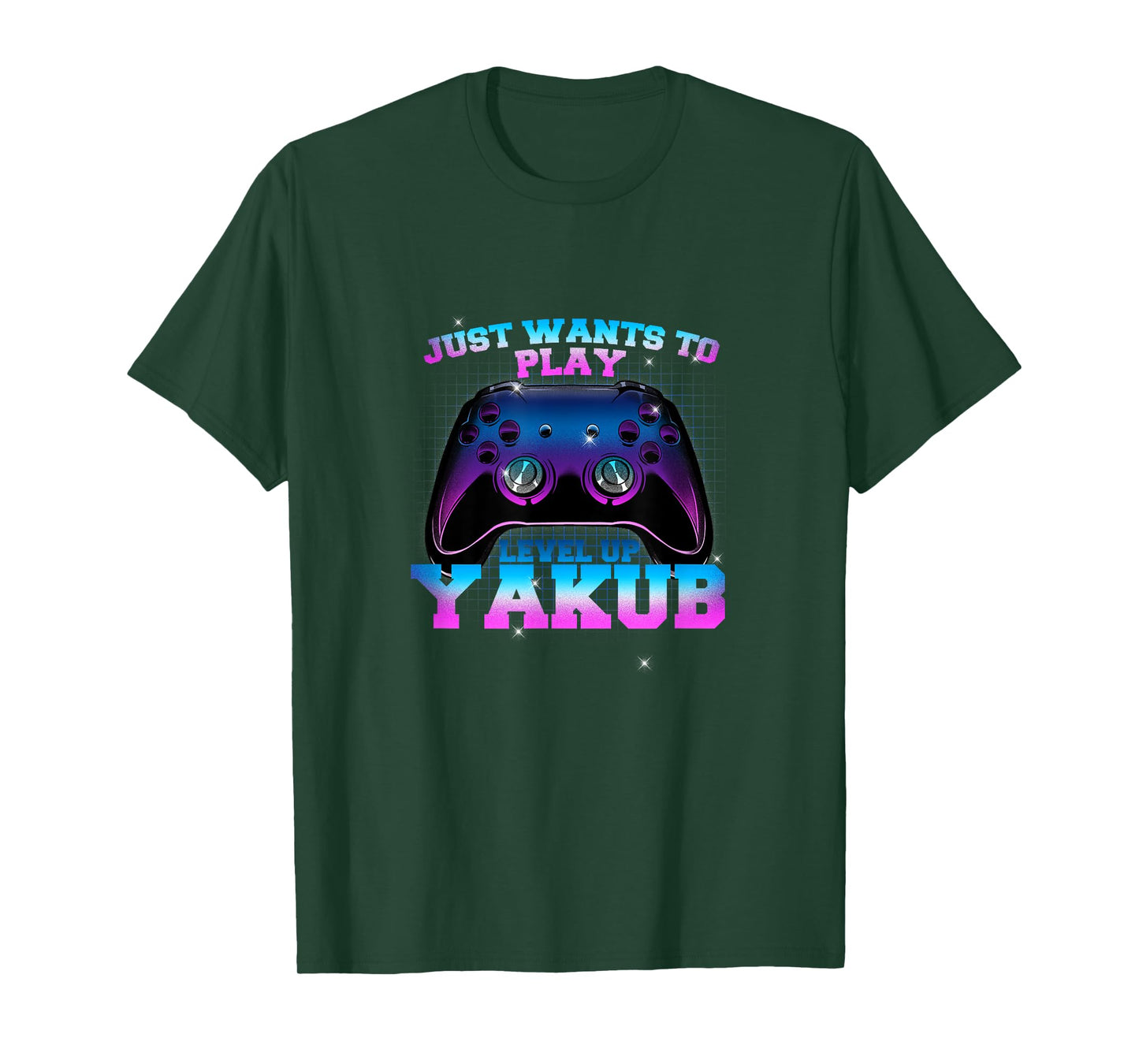 YAKUB - LEVEL UP with Controller: JUST WANTS TO PLAY T-Shirt