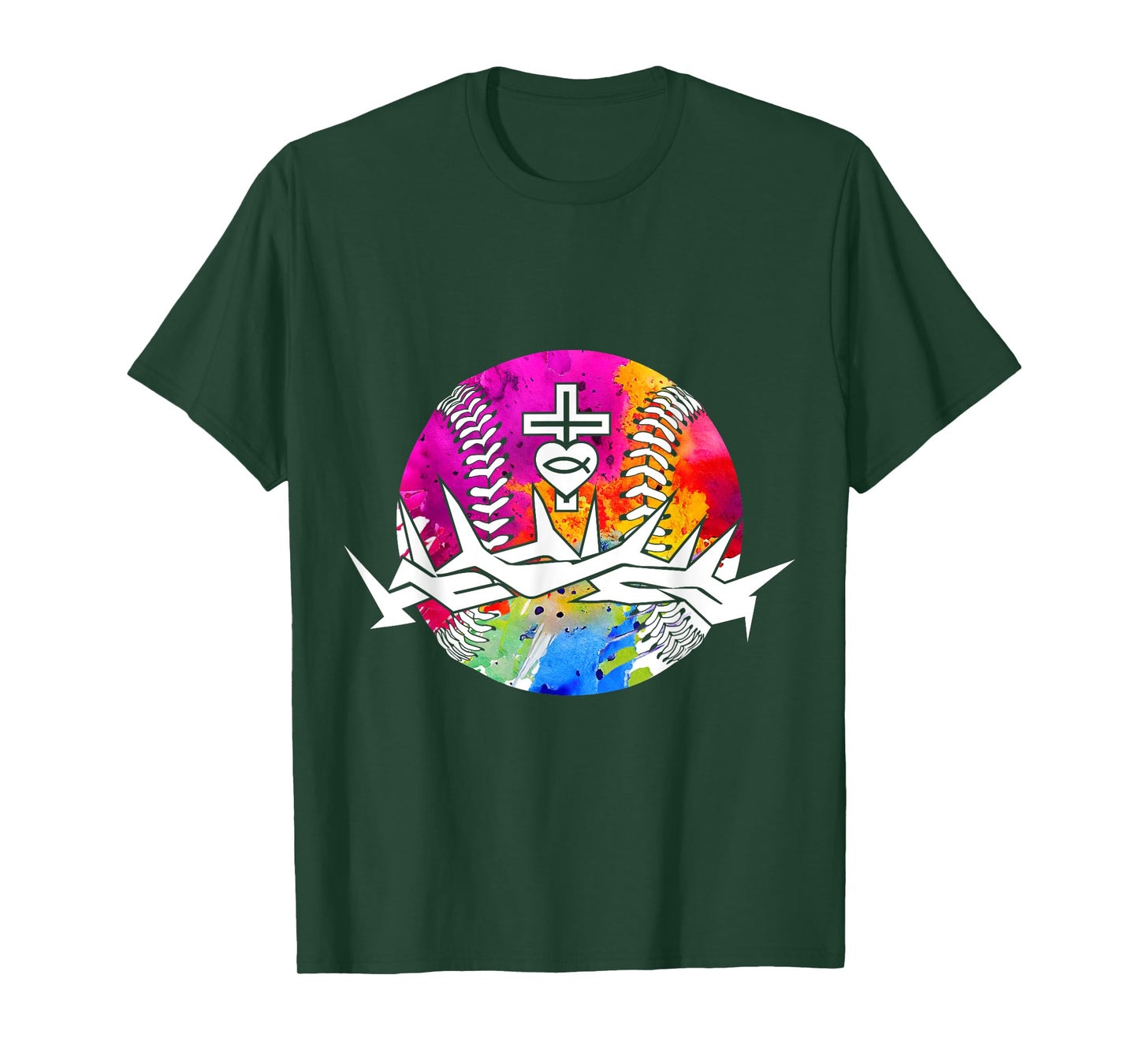 Religious Jesus Baseball Christian GOD Baseball T-Shirt
