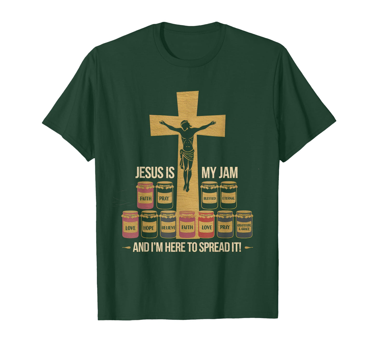 Jesus is My Jam Tshirt Men Women Christian Bible Verse T-Shirt