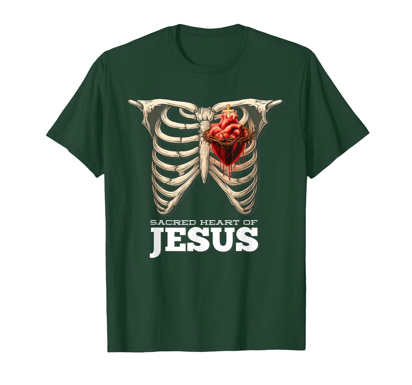 Sacred Heart of Jesus Christ Catholic T-Shirt