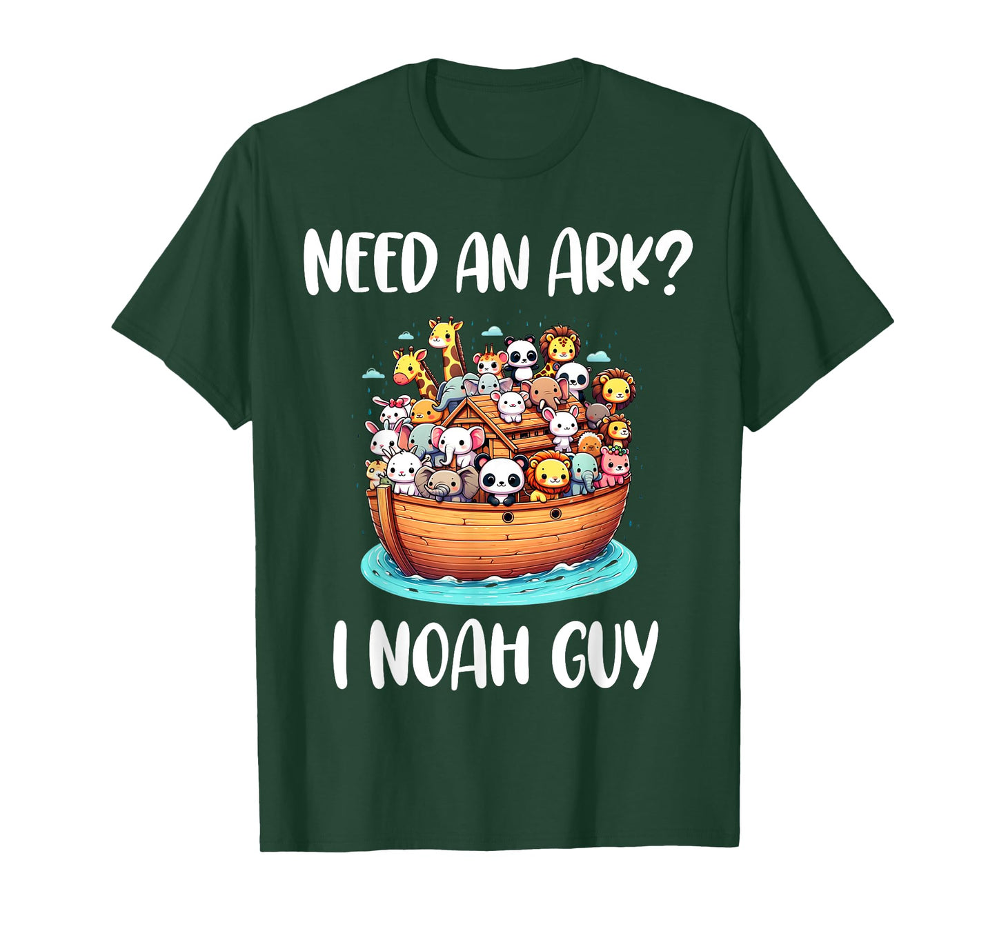 Animal Anime Need An Ark? I Noah Guy Christian Funny Gifts T-Shirt