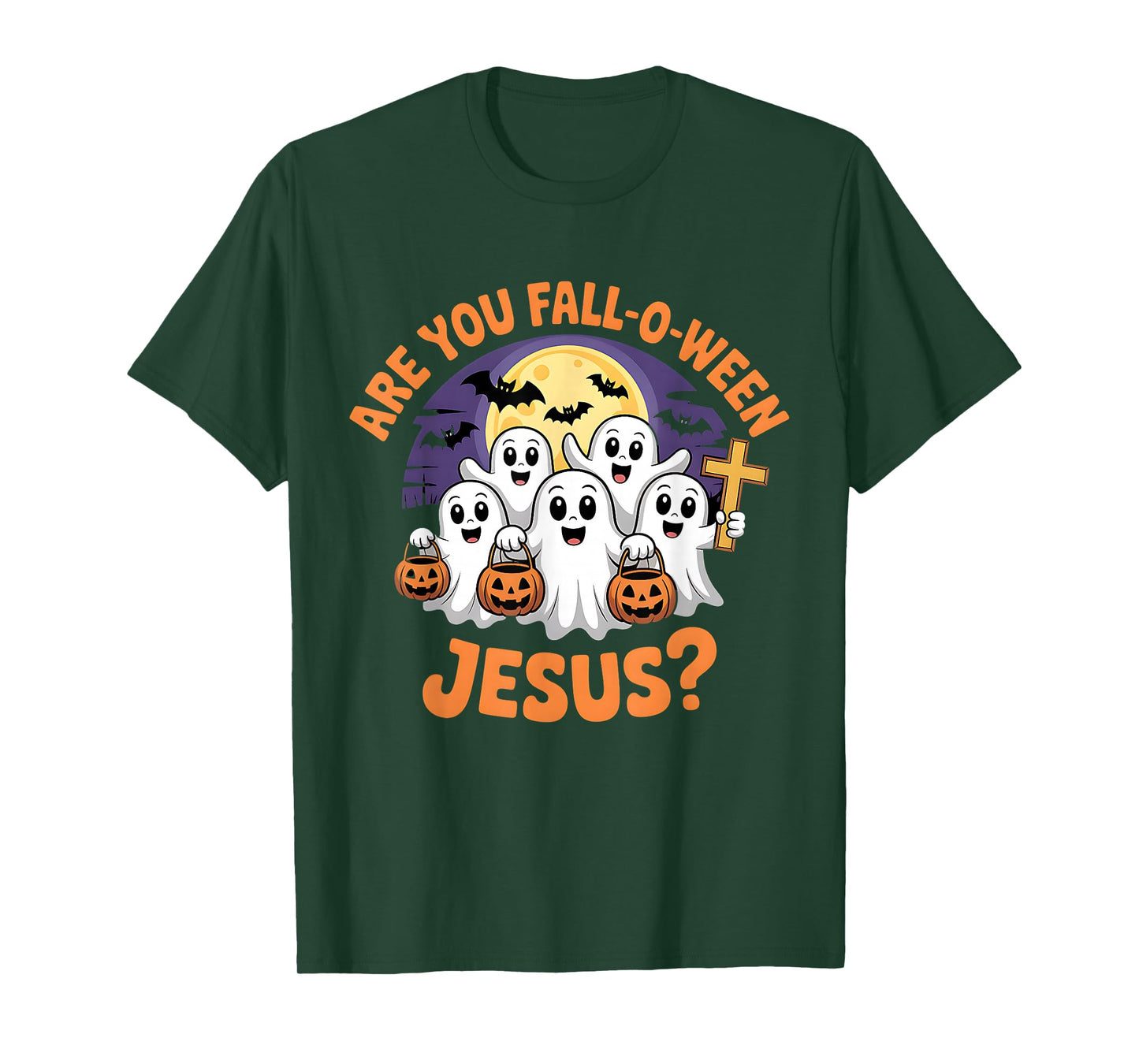 are You Fall Oween Jesus Halloween Christ T-Shirt