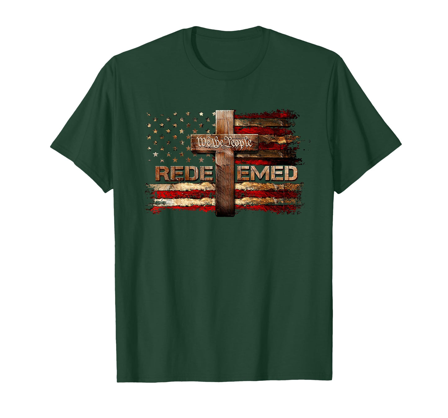 Redeemed Shirt, Jesus Shirts For Men, Cross Shirt, Christian T-Shirt